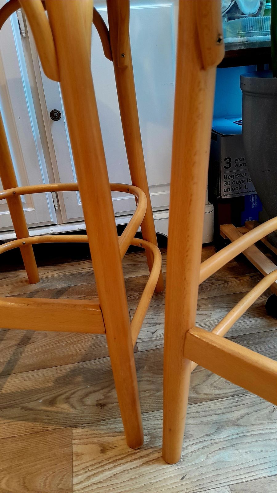 photo furniture Set Of 2 Vintage Radomsko Zmg Bar Stools 1970s 1980s