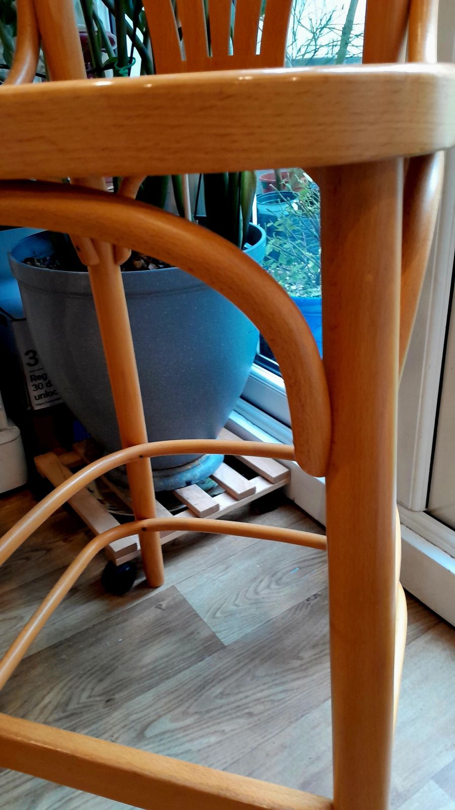 Furniture Set Of 2 Vintage Radomsko Zmg Bar Stools 1970s 1980s photo
