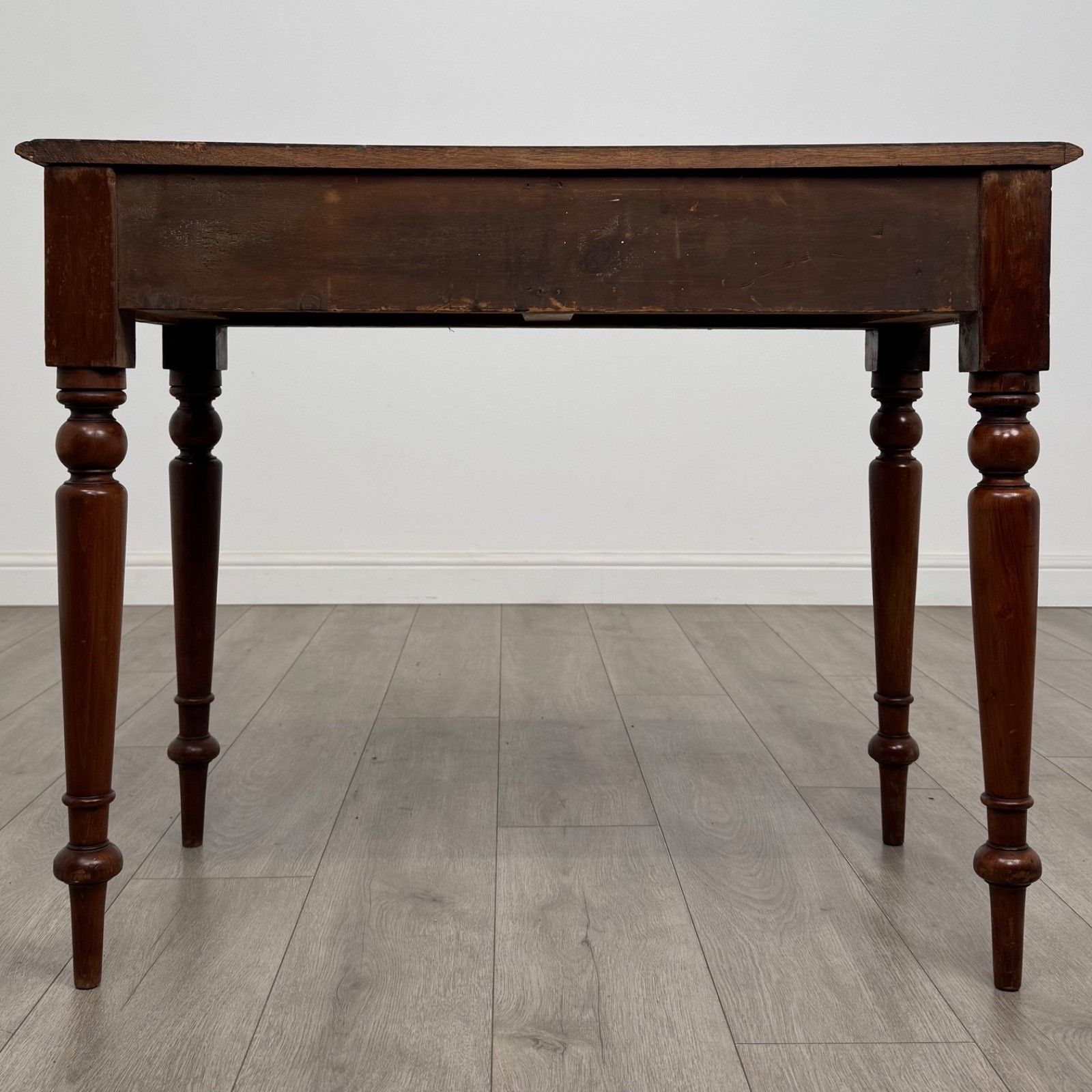 Antique 20th Century Fine Quality Writing Table In Mahogany photo 685.0