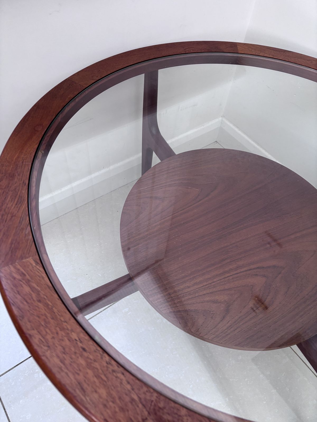 Teak And Glass Coffee Table Superb Quality By Stonehill Of London. photo Furniture