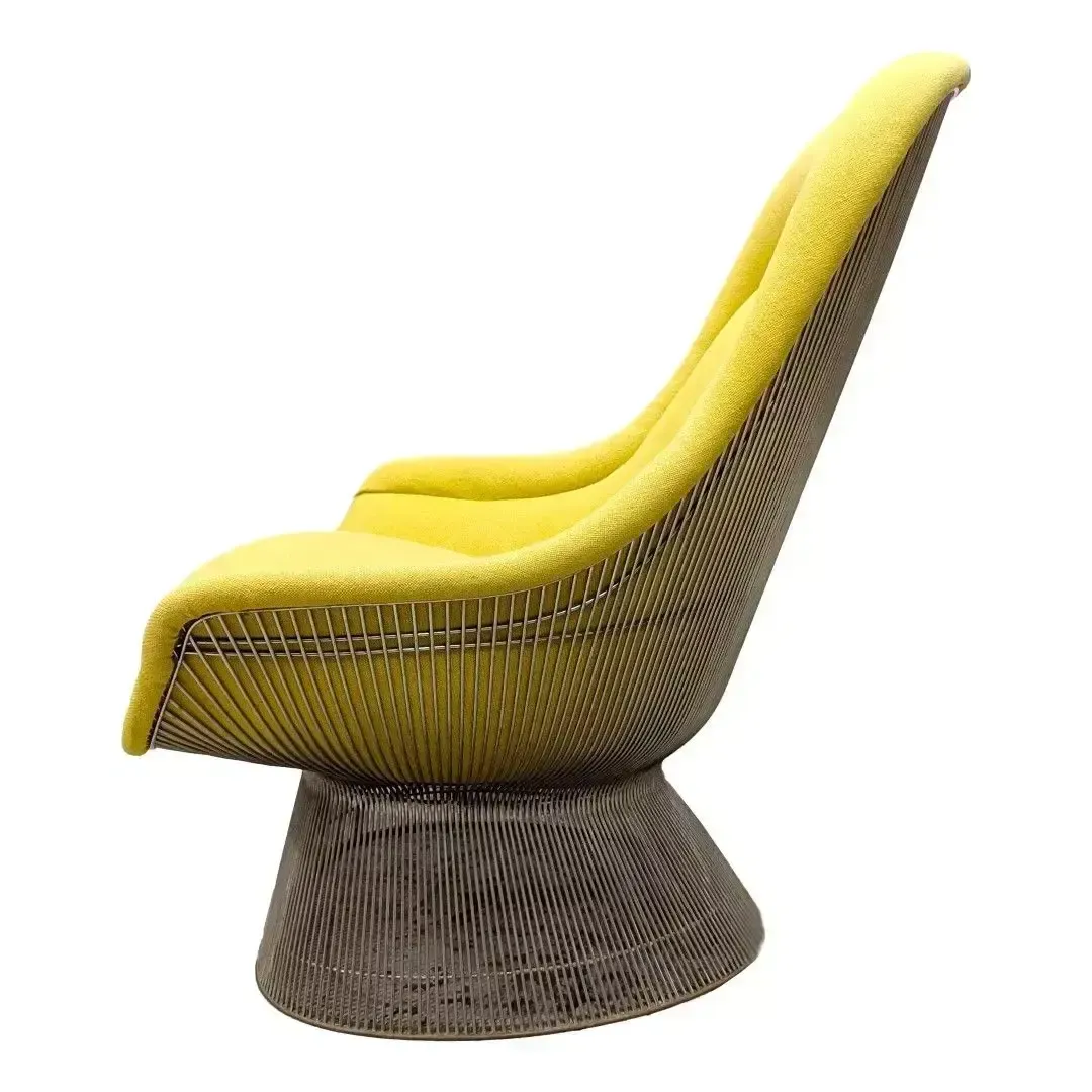 Series Of 2 Armchairs By Warren Platner Knoll Edition 1960 photo vinterior