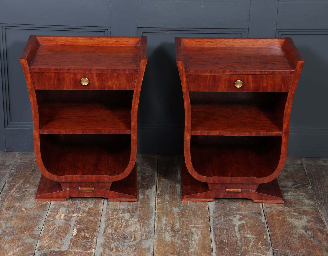 Pair Of French Art Deco Bedside Cabinets photo 1850.0