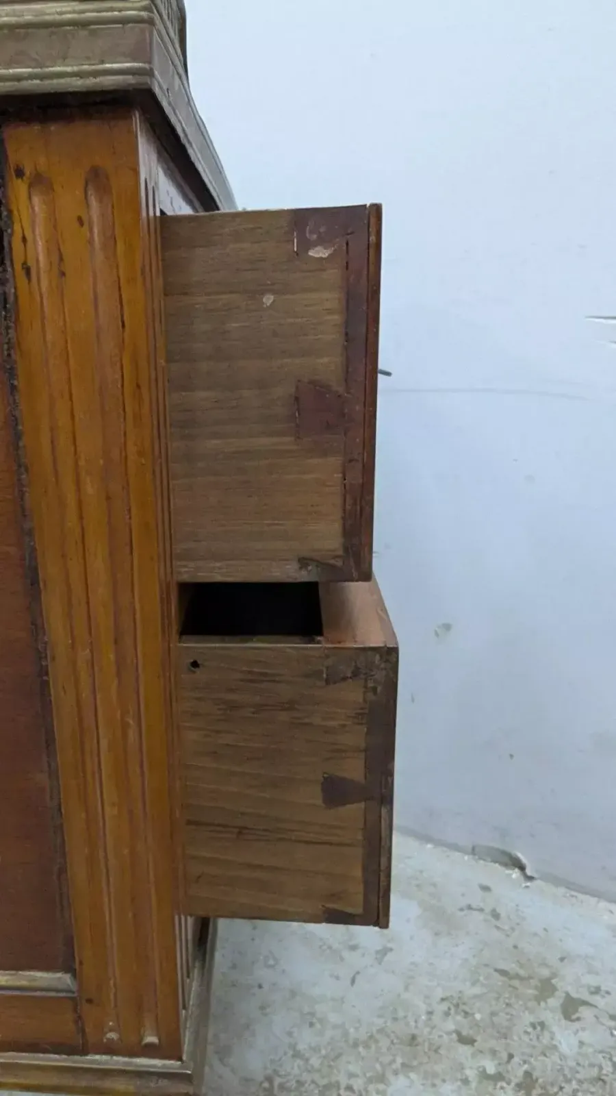 Small Mahogany Chest Of Drawers In The Louis XVI Style photo vintage