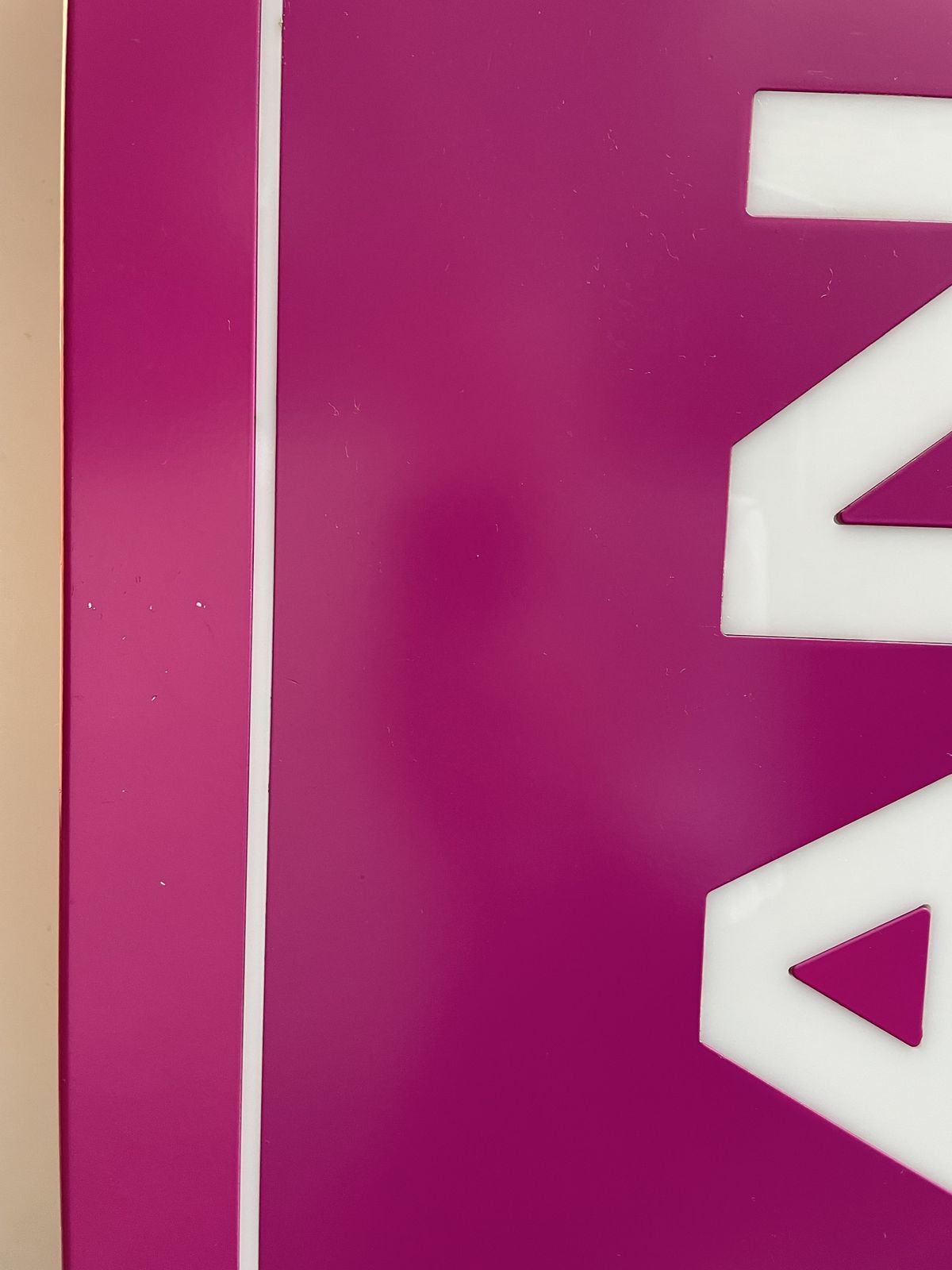 photo for sale Original C&A Oxford Street Illuminated Lightbox Sign (C.2001) – Michael Landy Installation Era