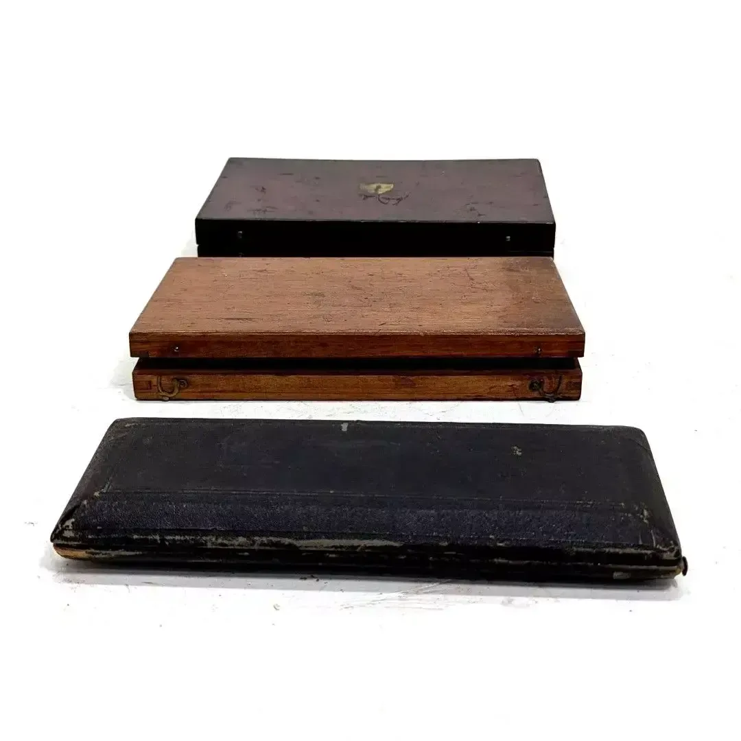 Series Of 20th Century Engineer's Compass And Protractor Set photo vinterior