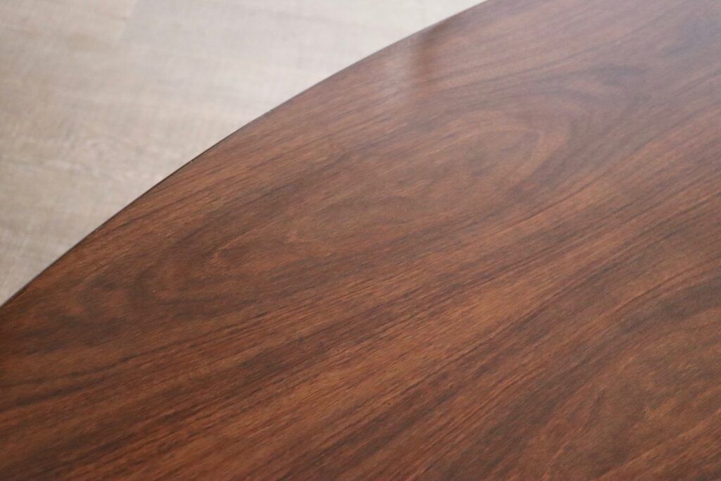 Florence Knoll Grote Eettafel In Walnoot, Ca. Jaren 1960 photo for sale