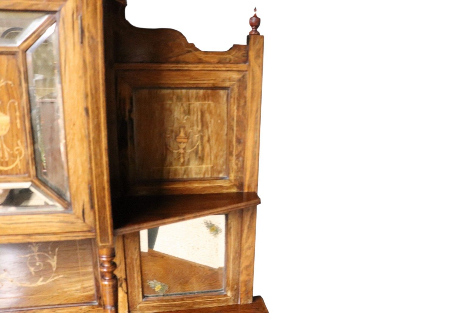 Antique Victorian Inlaid Rosewood Chiffonier / Parlour Cabinet 19th Century photo vinterior