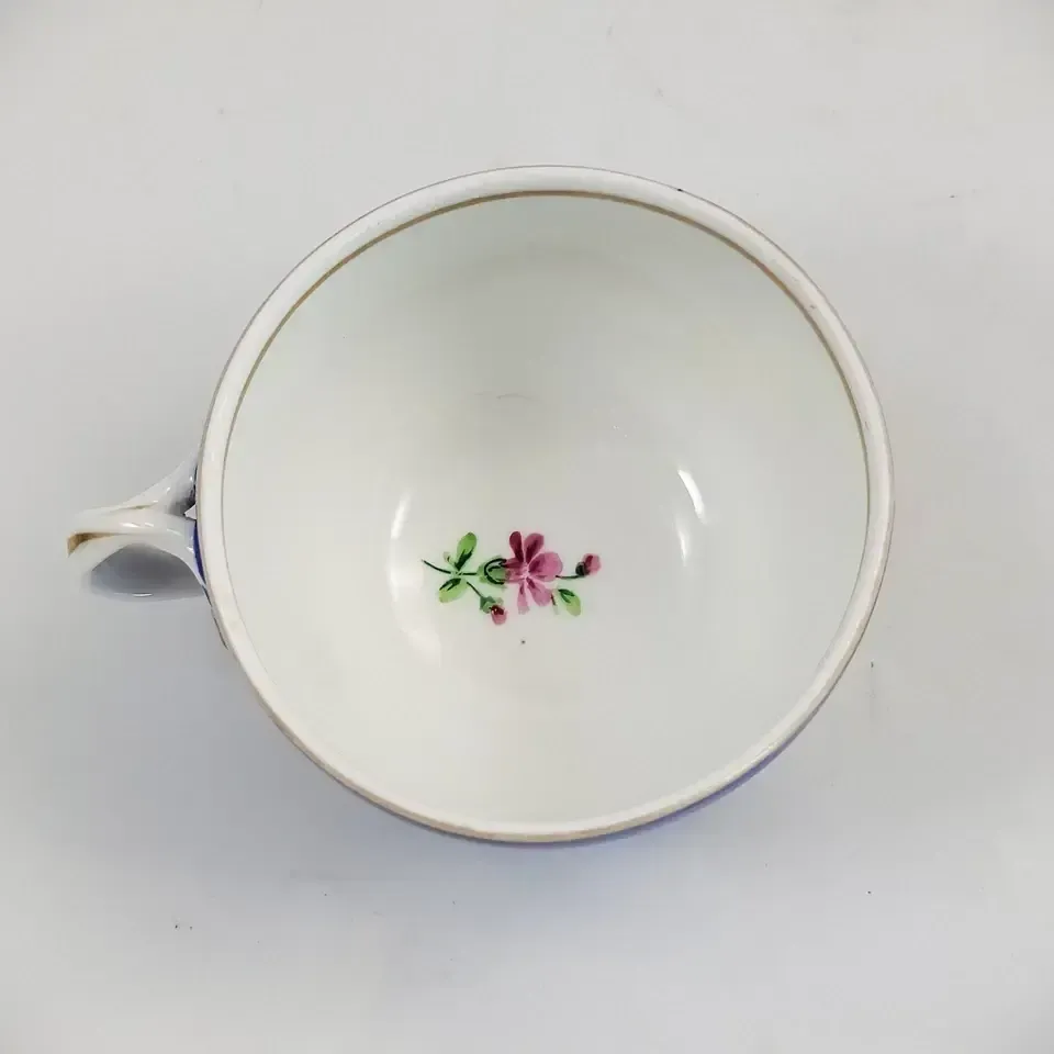 photo for sale Gardner Porcelain Tea Cup & Saucer, Moscow, Russia, C.1880