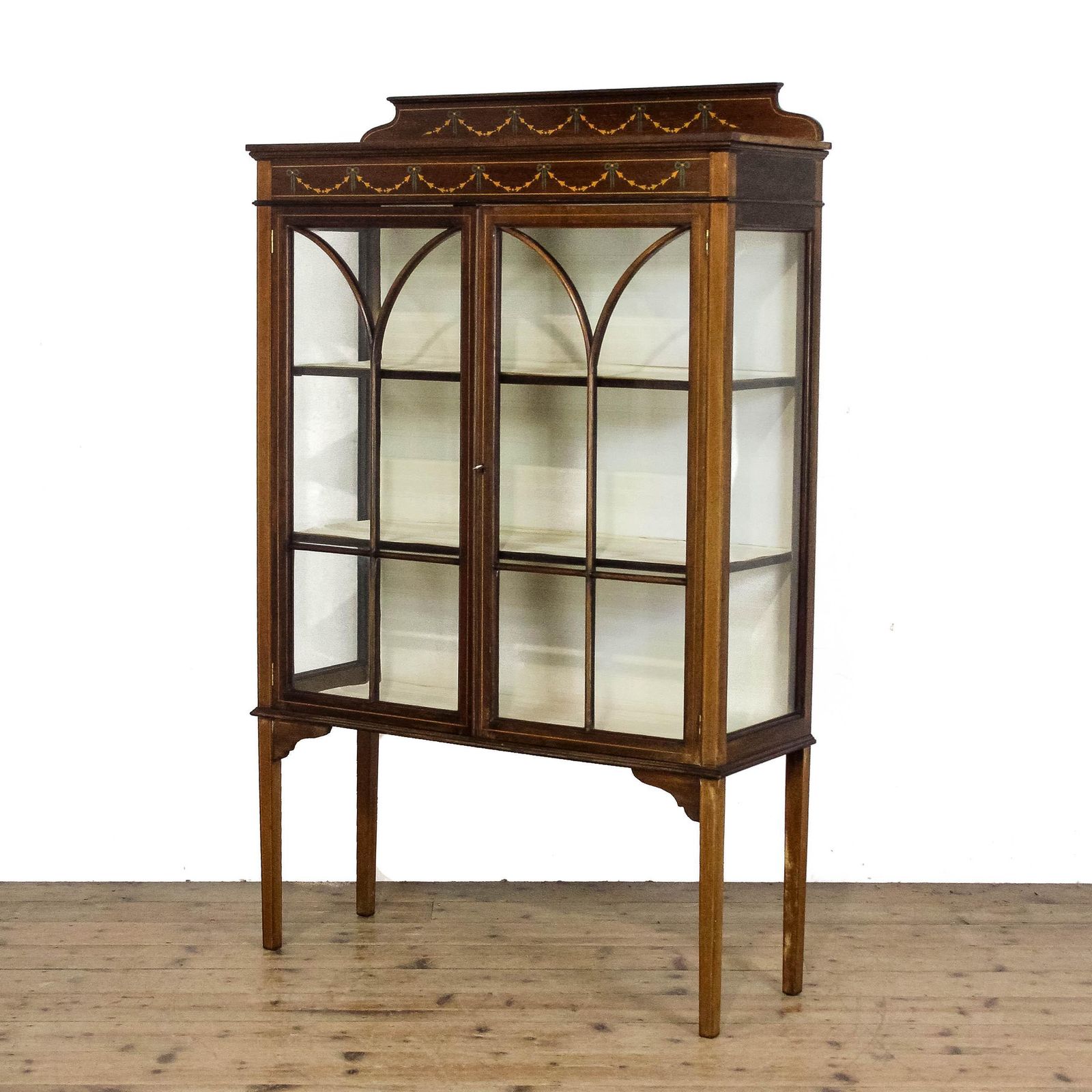 Antique Edwardian Mahogany Glass Cabinet | Antiques | Antique Cabinet | Antique Storage | Display Cabinet photo furniture