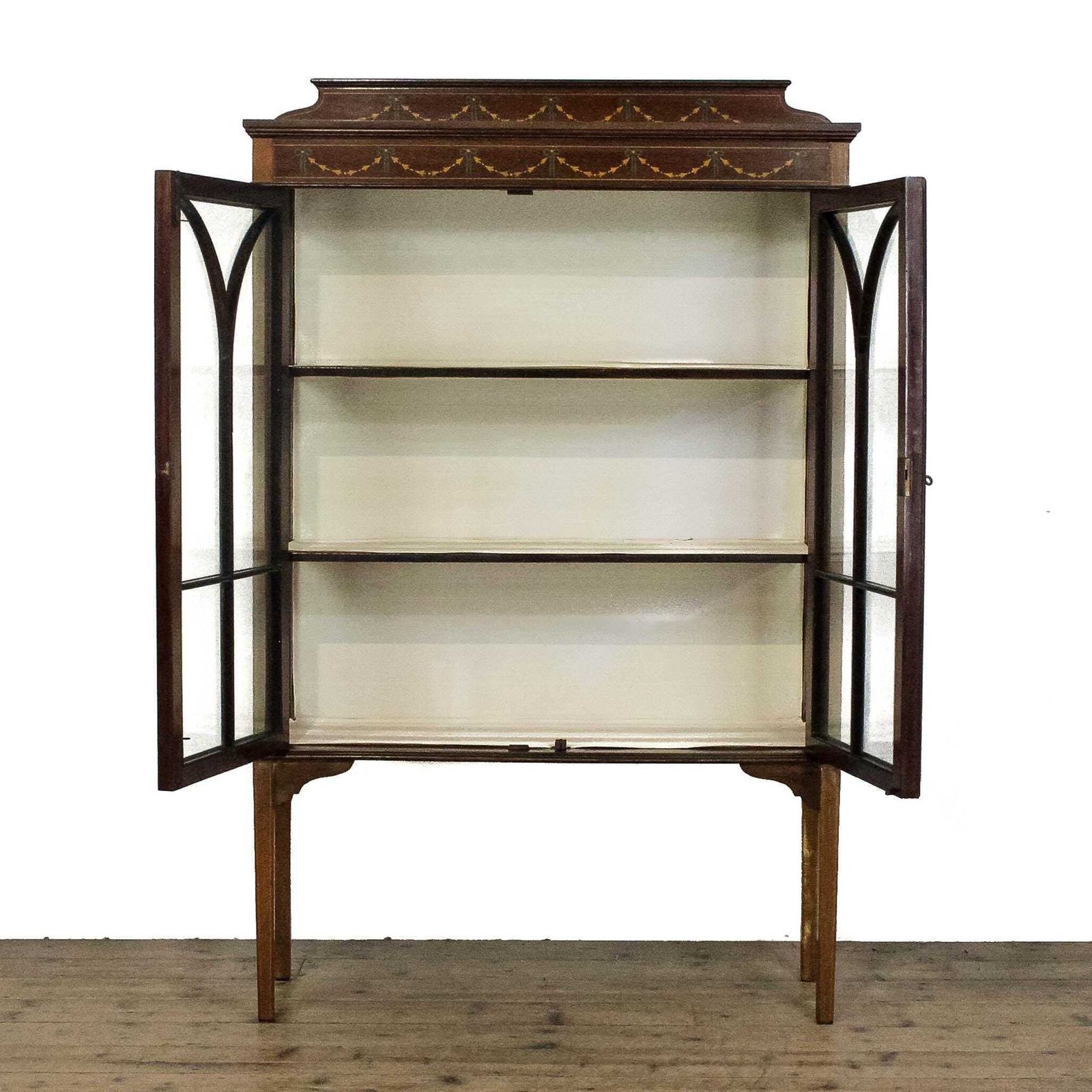 Antique Edwardian Mahogany Glass Cabinet | Antiques | Antique Cabinet | Antique Storage | Display Cabinet photo 770.0