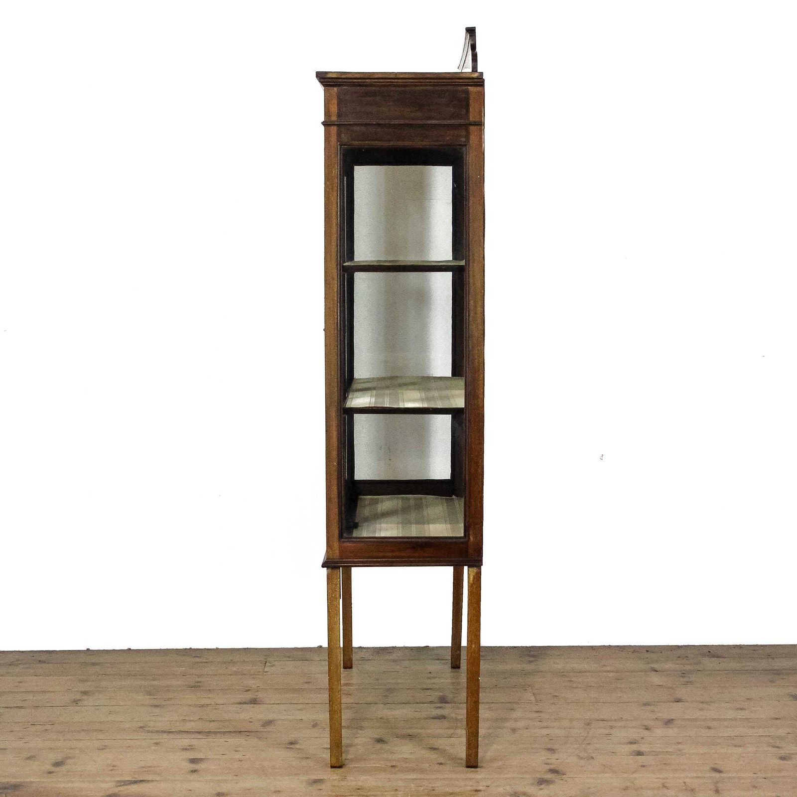 Antique Edwardian Mahogany Glass Cabinet | Antiques | Antique Cabinet | Antique Storage | Display Cabinet photo vinterior
