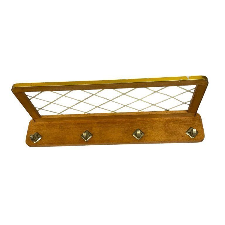 Furniture Rudi Volket Wall Hanger, Brusel Mid Century Modern Germany 1950s photo