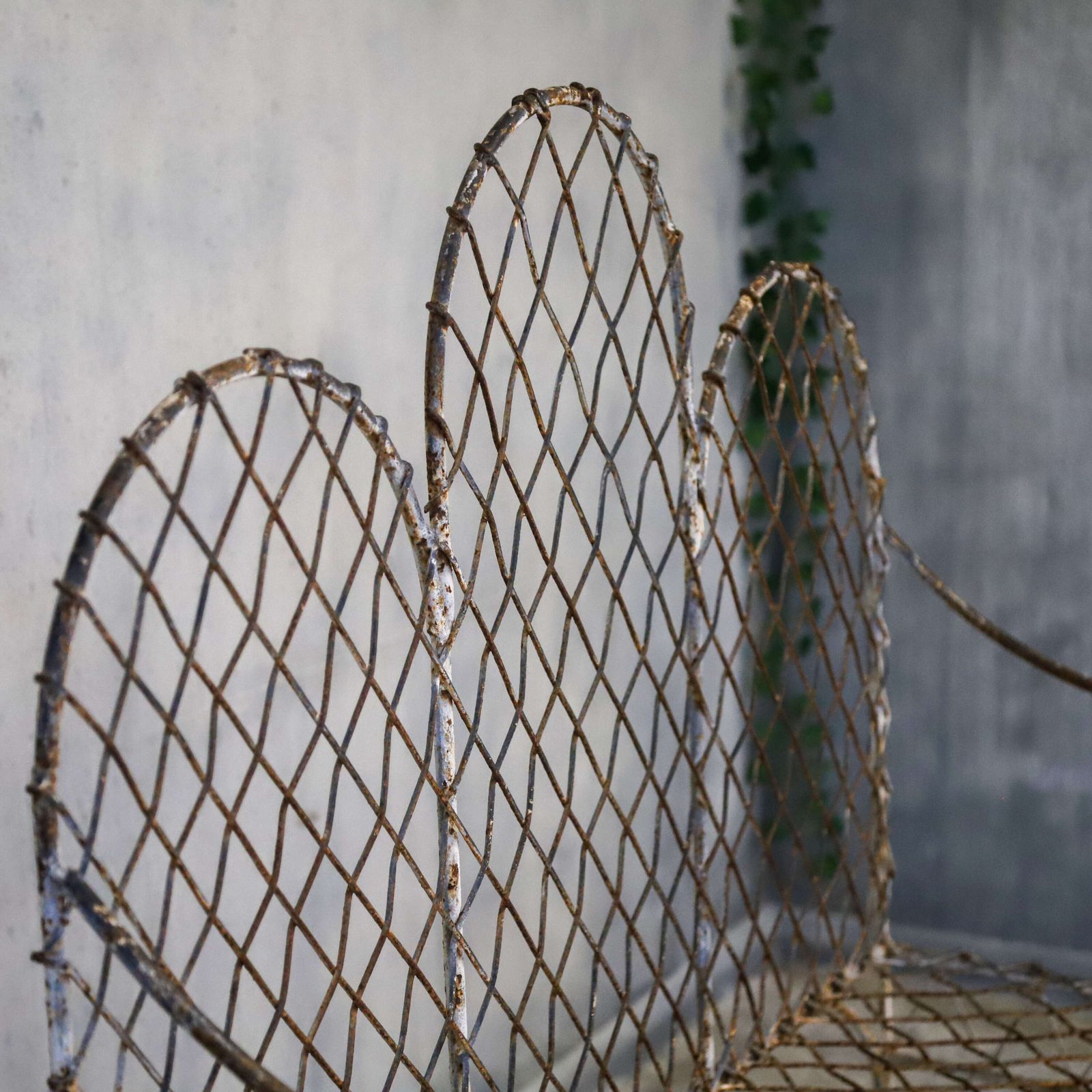 Garden Furniture French Gothic‑Influenced Metal Garden Bench photo