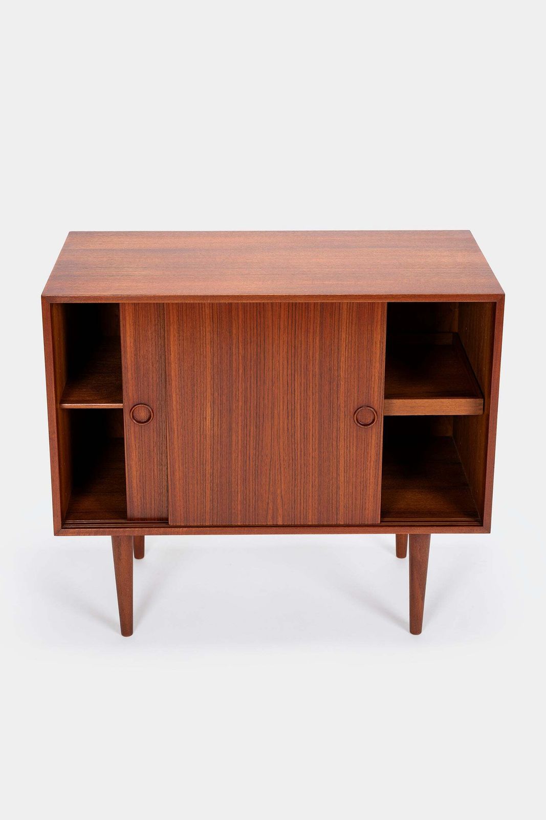 Kai Kristiansen, Feldballes, Sliding Door Wardrobe, Teak, Denmark, 60s photo for sale