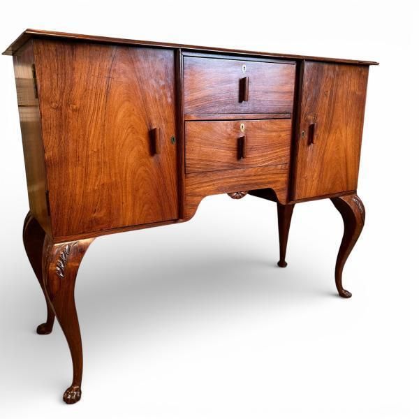 Art Deco Rosewood Sideboard, 1930s. Manner Of Epstein
