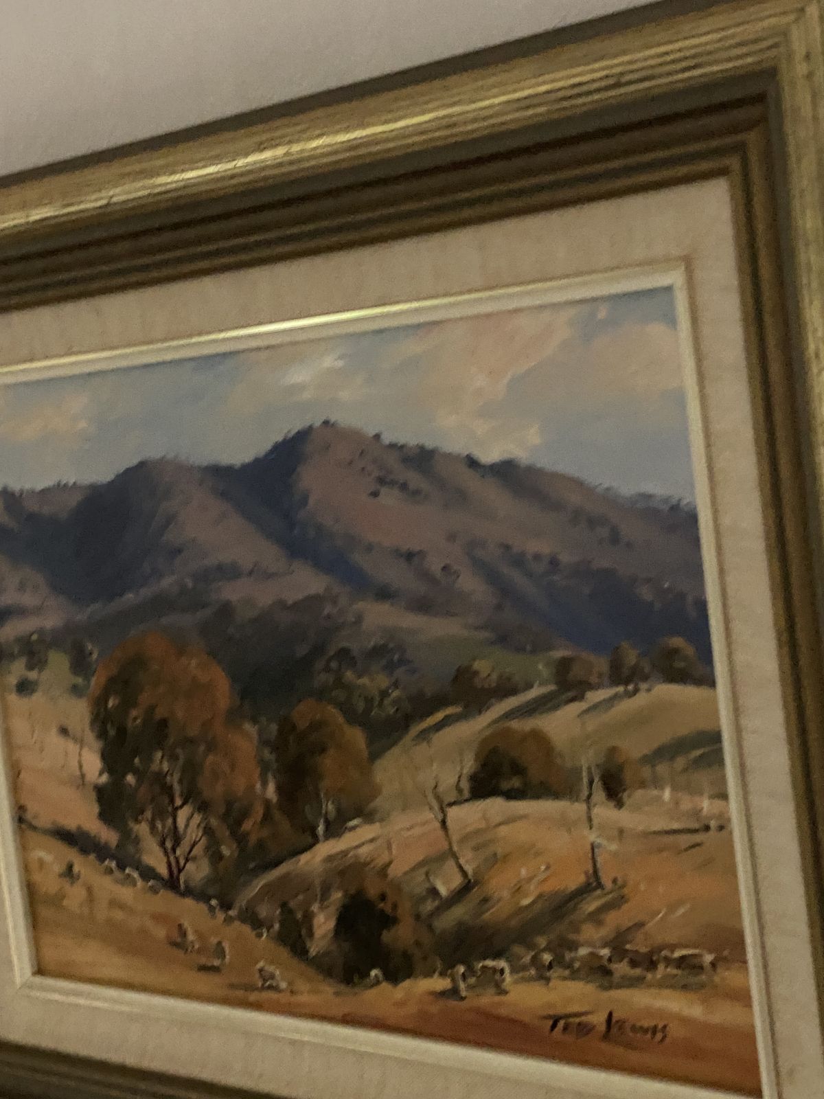 Ted Lewis, 1980s, Oil Paint, Vintage photo buy