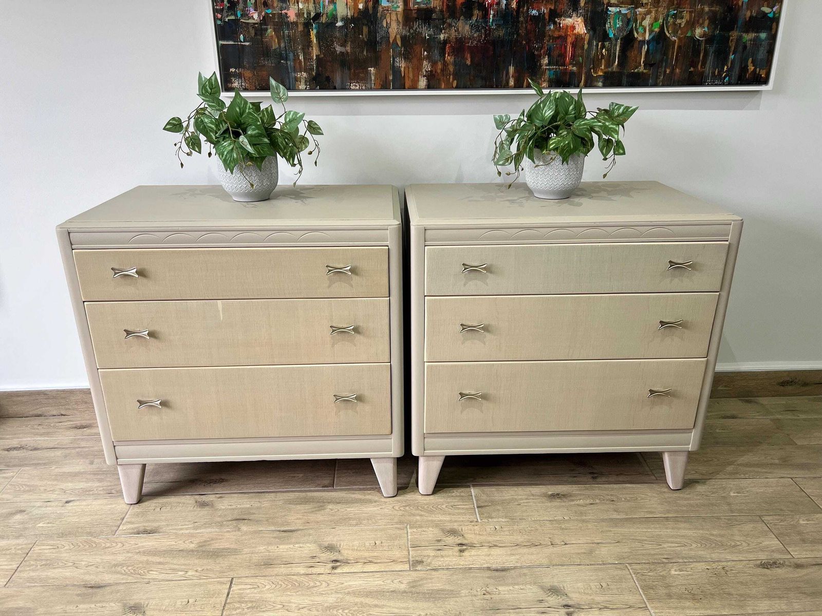 Pair Of Mid Century Lebus Chest Of Drawers, Bedside Cabinets photo furniture