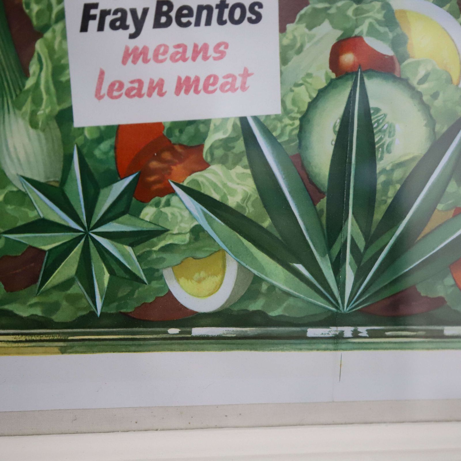 photo furniture Original 1950s Fray Bentos Advertising Poster