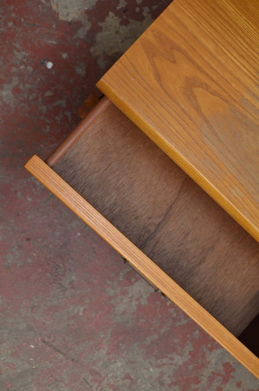 Vintage G Plan Bedside Chest Of Drawers With Lamps photo vinterior