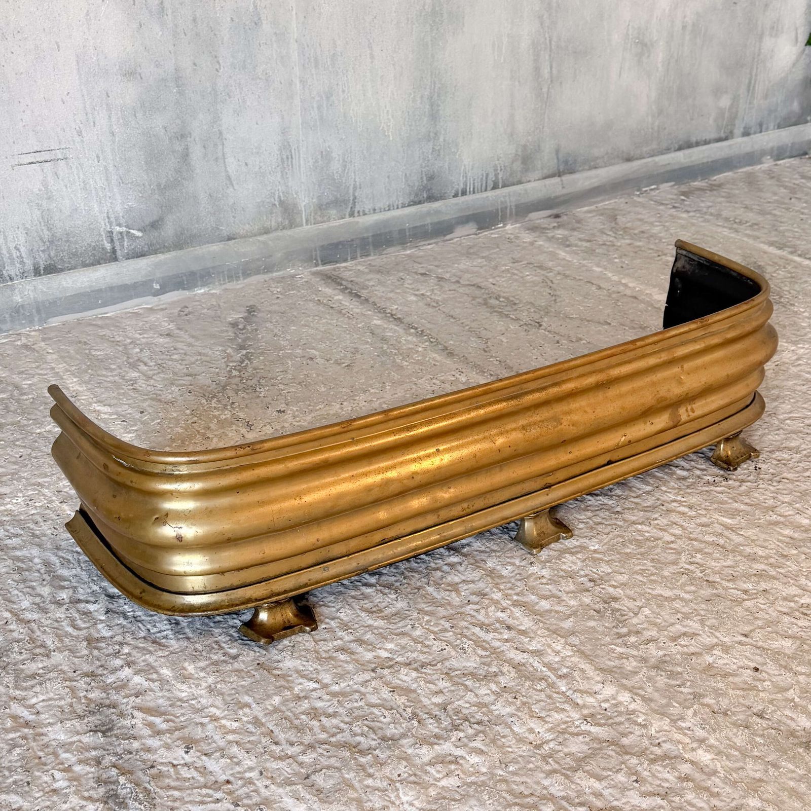 Brass Fender, 1800s, Antique photo for sale