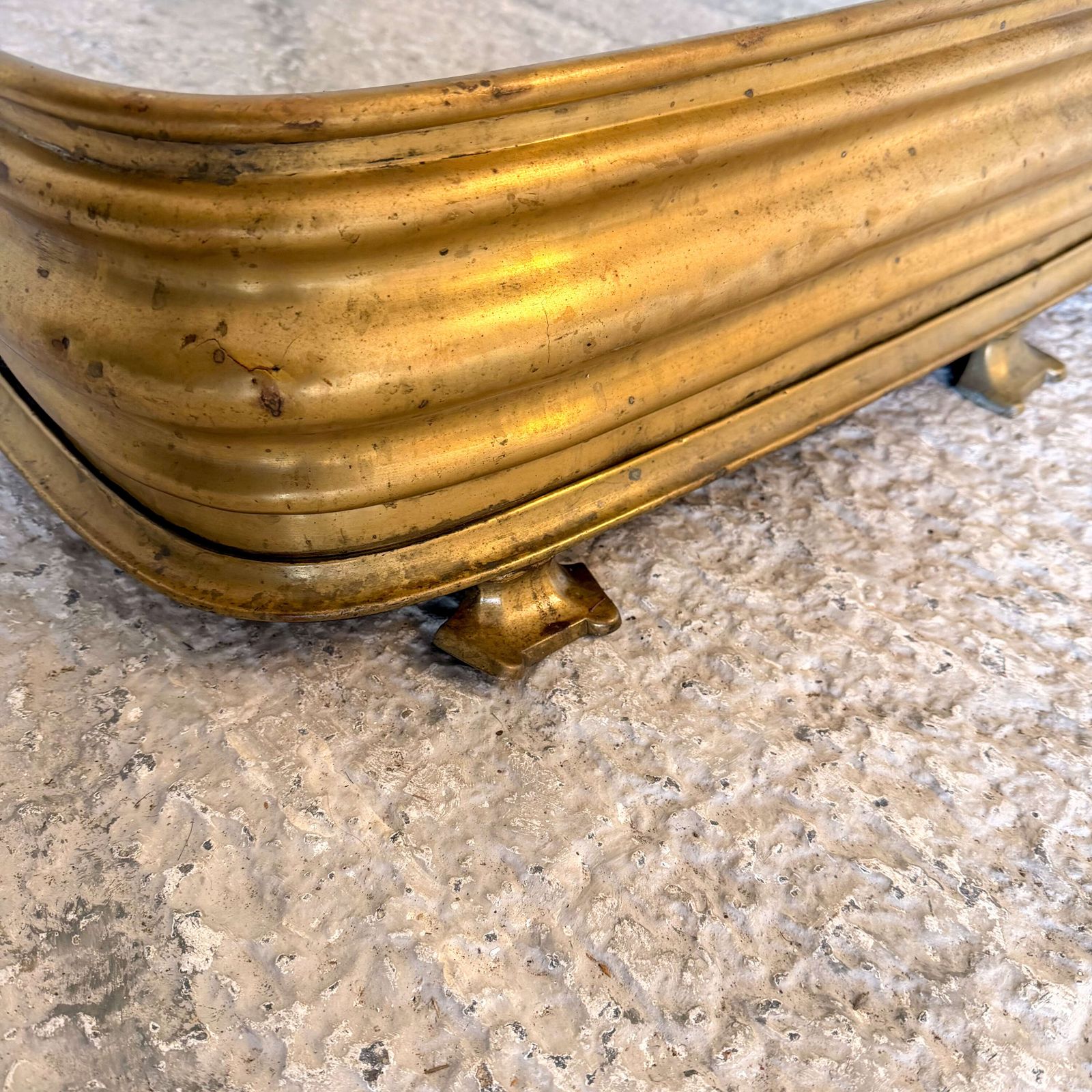photo for sale Brass Fender, 1800s, Antique