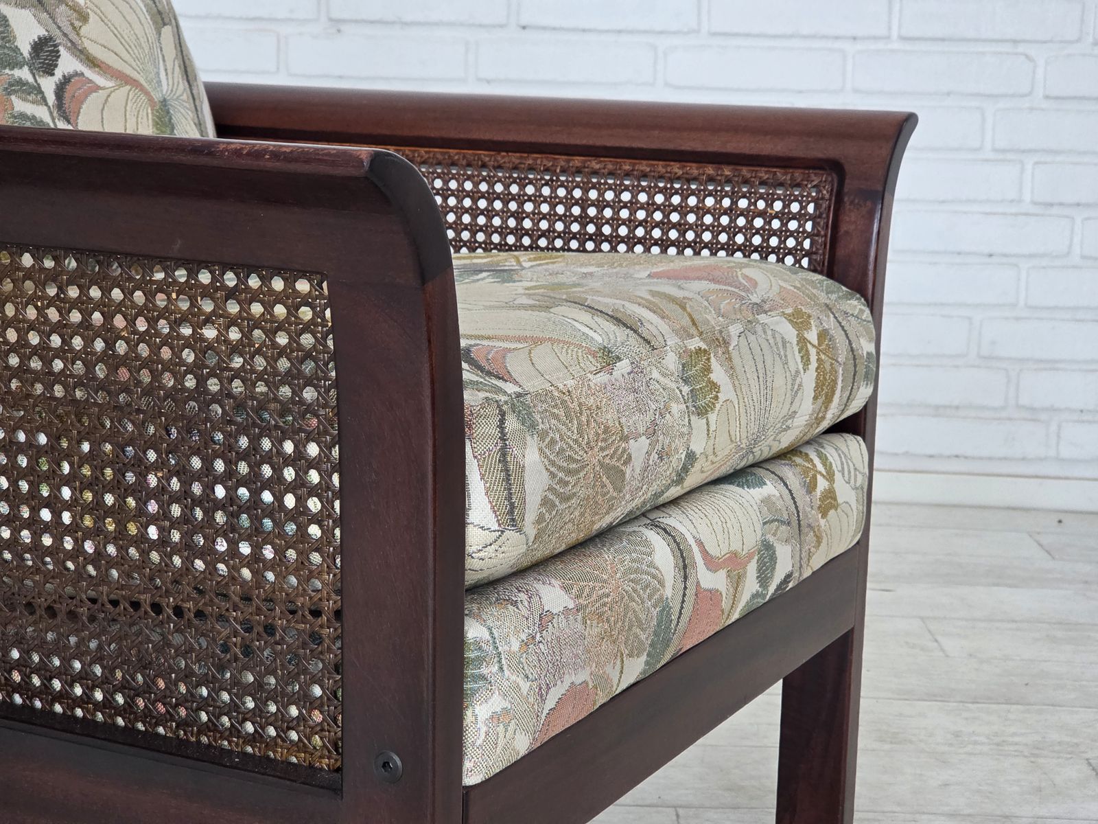 1970s, Swedish Highback Armchair By Arne Norell. photo for sale