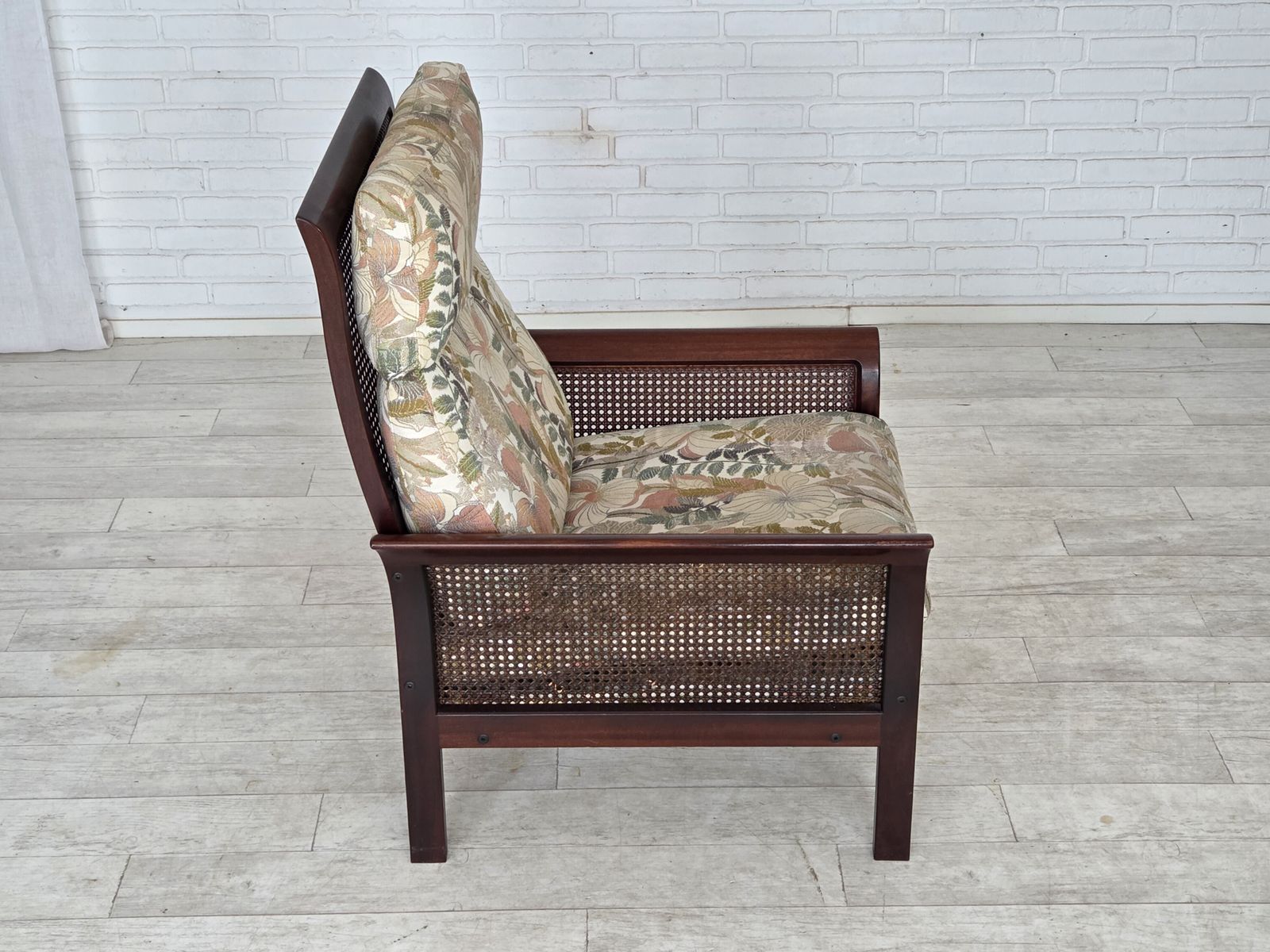 photo buy 1970s, Swedish Highback Armchair By Arne Norell.