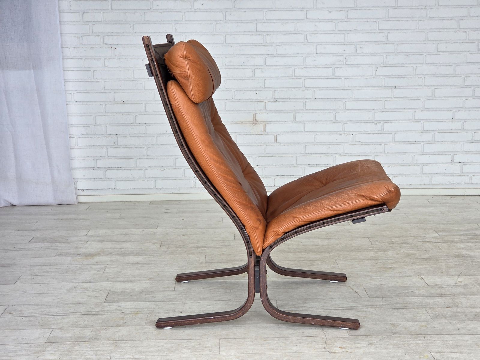 1970s, Norwegian Design By Ingmar Relling, Lounge Chair, Model "Siesta". photo vintage