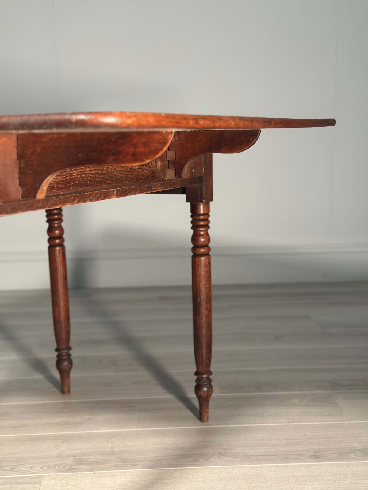 Country Oak Pembroke Table, 1800s photo 496.0