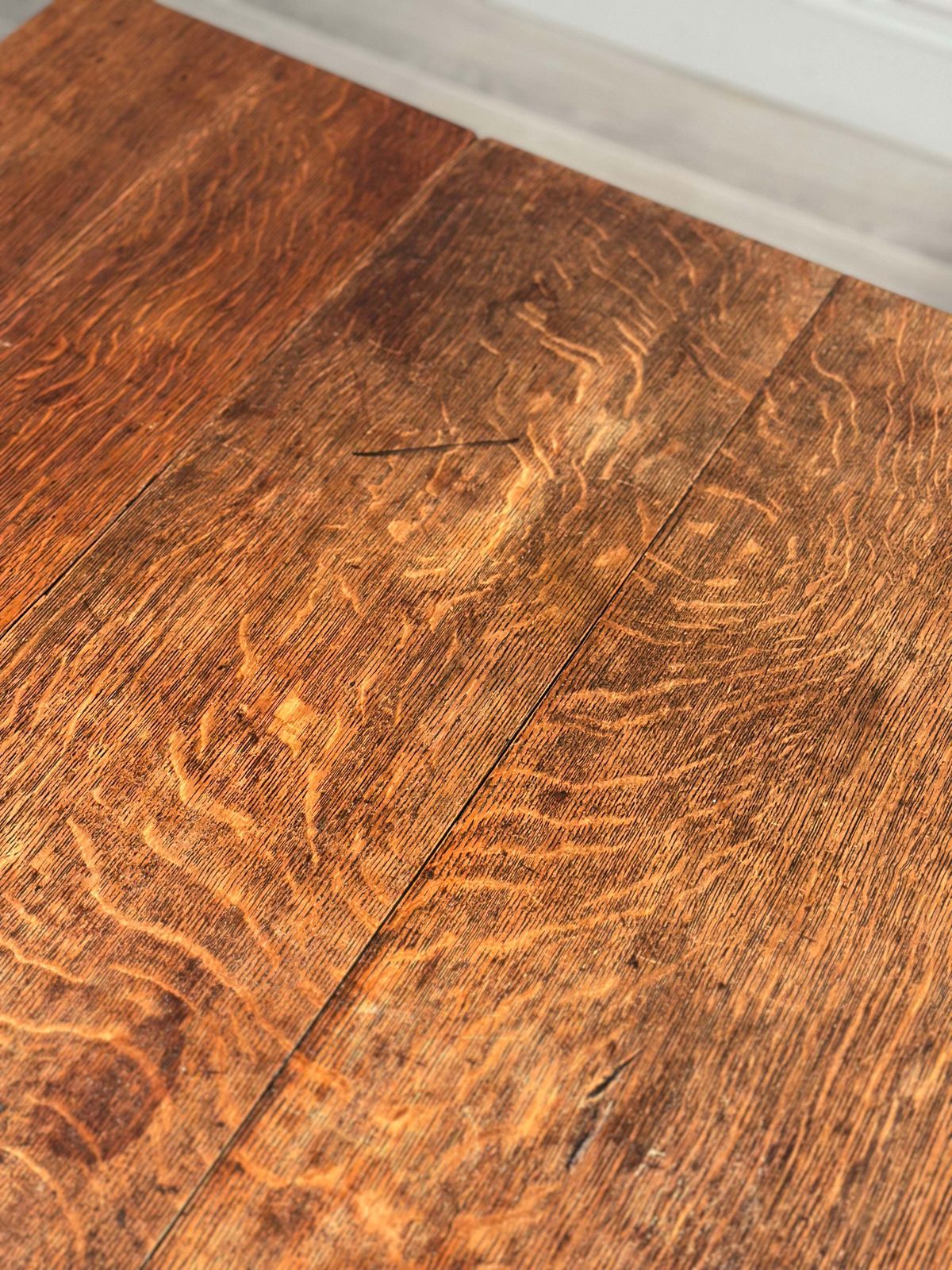photo vinterior Country Oak Pembroke Table, 1800s