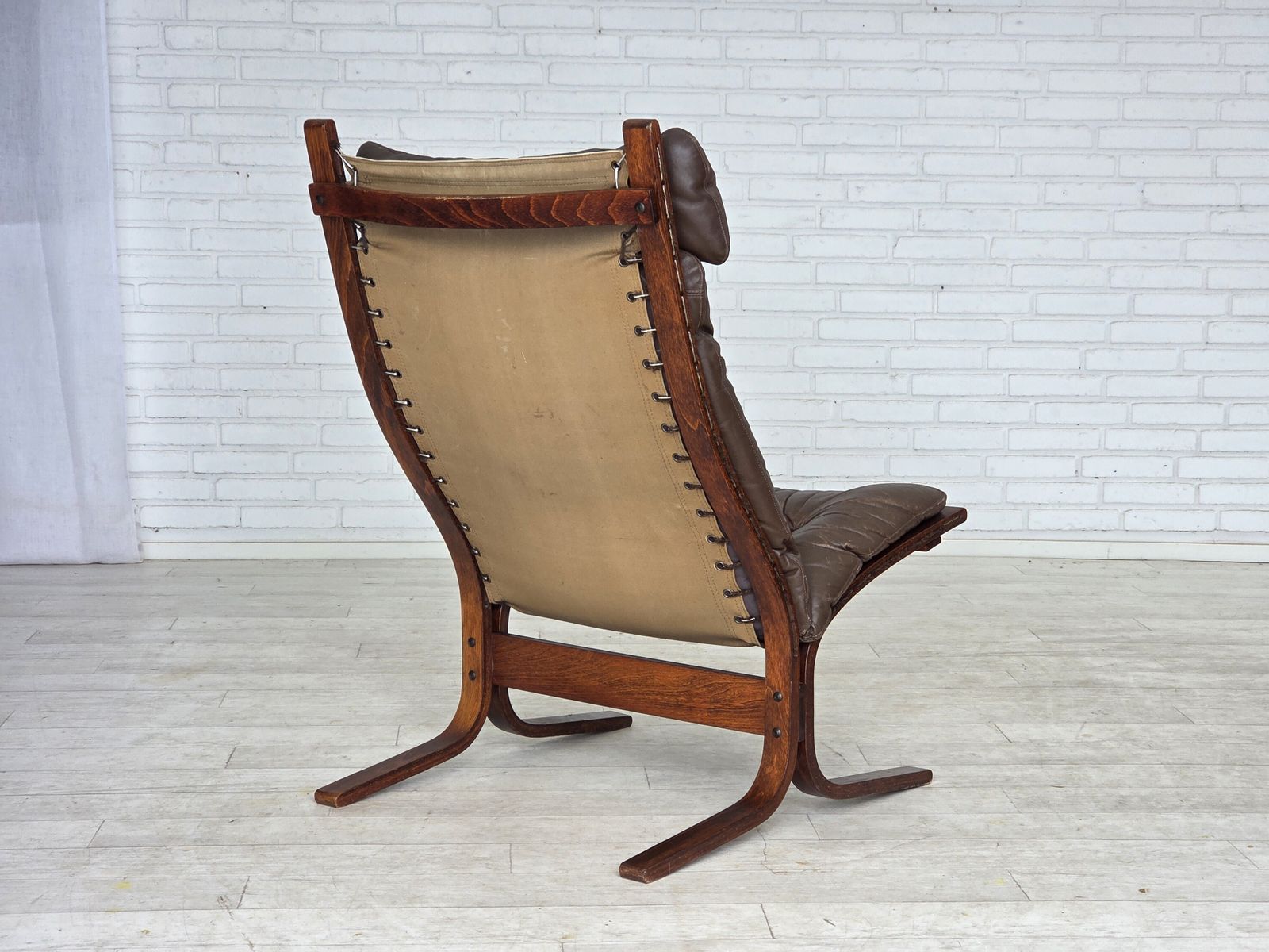 990.0 1970s, Norwegian Design By Ingmar Relling, Lounge Chair, Model "Siesta". photo