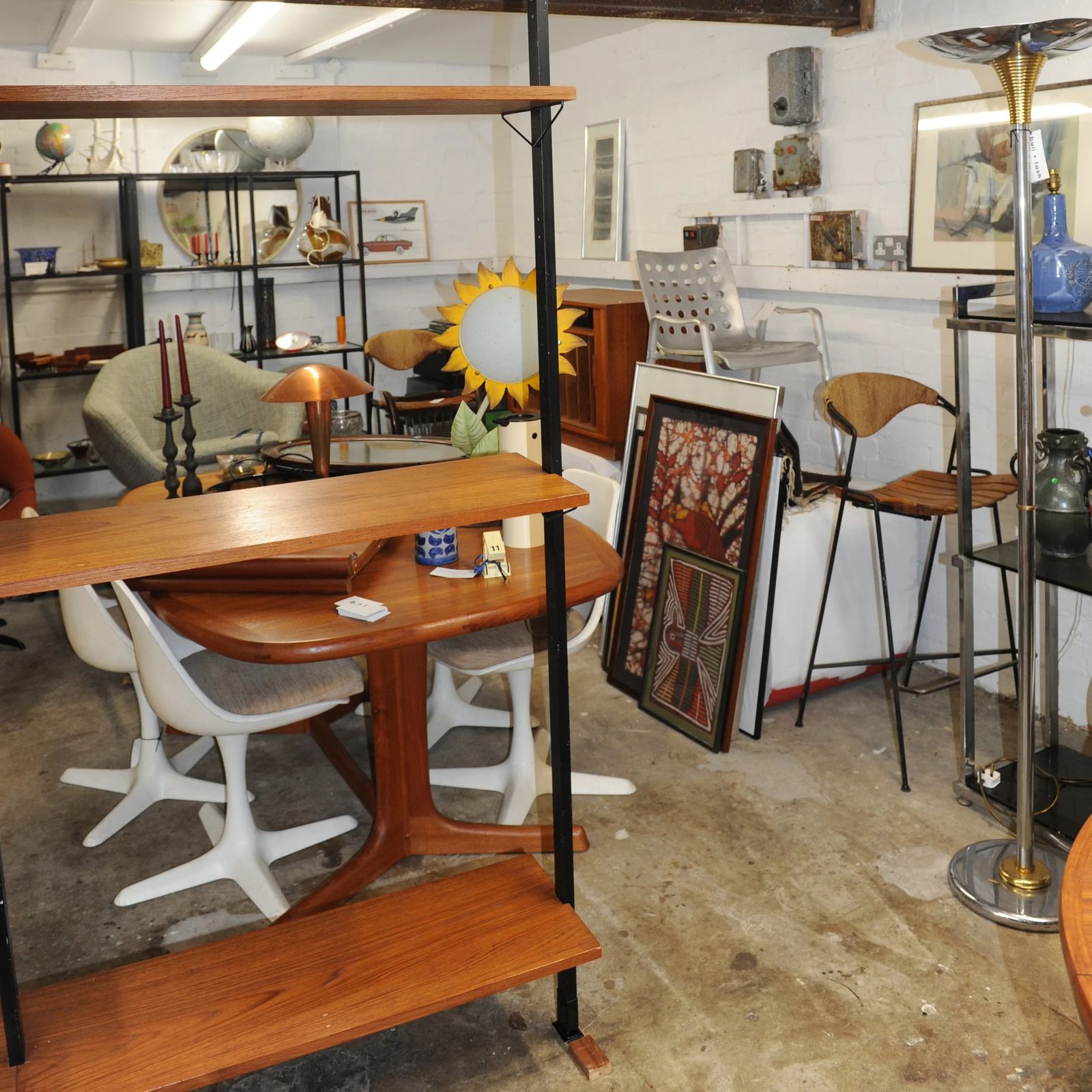 photo for sale Vintage Swedish Modular Shelving System By Olof Pira, 1960s,