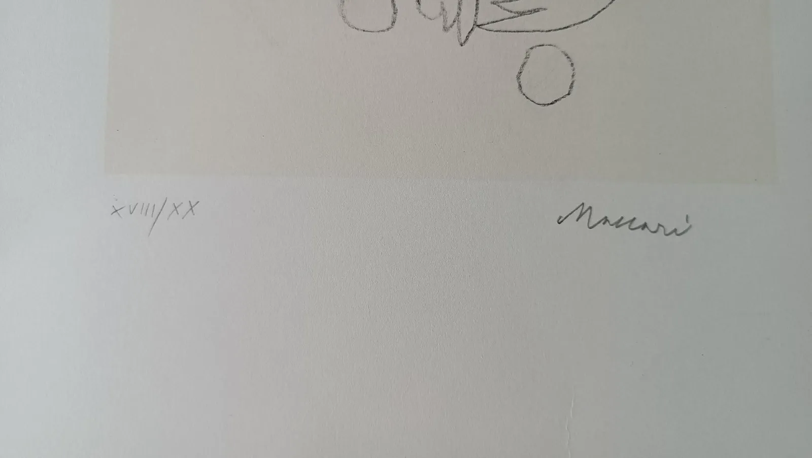 2 Lithographs Numbered And Signed Mino Maccari With Stamp Angels Lucca 5 photo buy