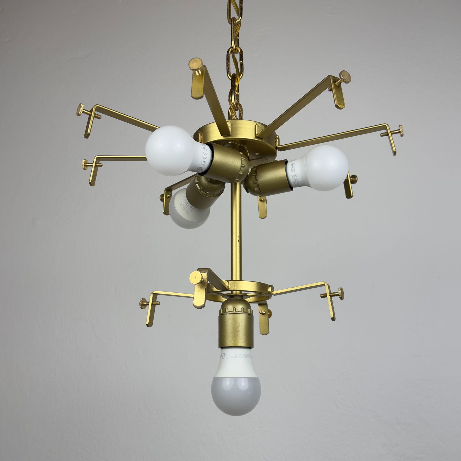 Lighting Original Cascade Murano Glass Chandelier, Italy 1980s photo