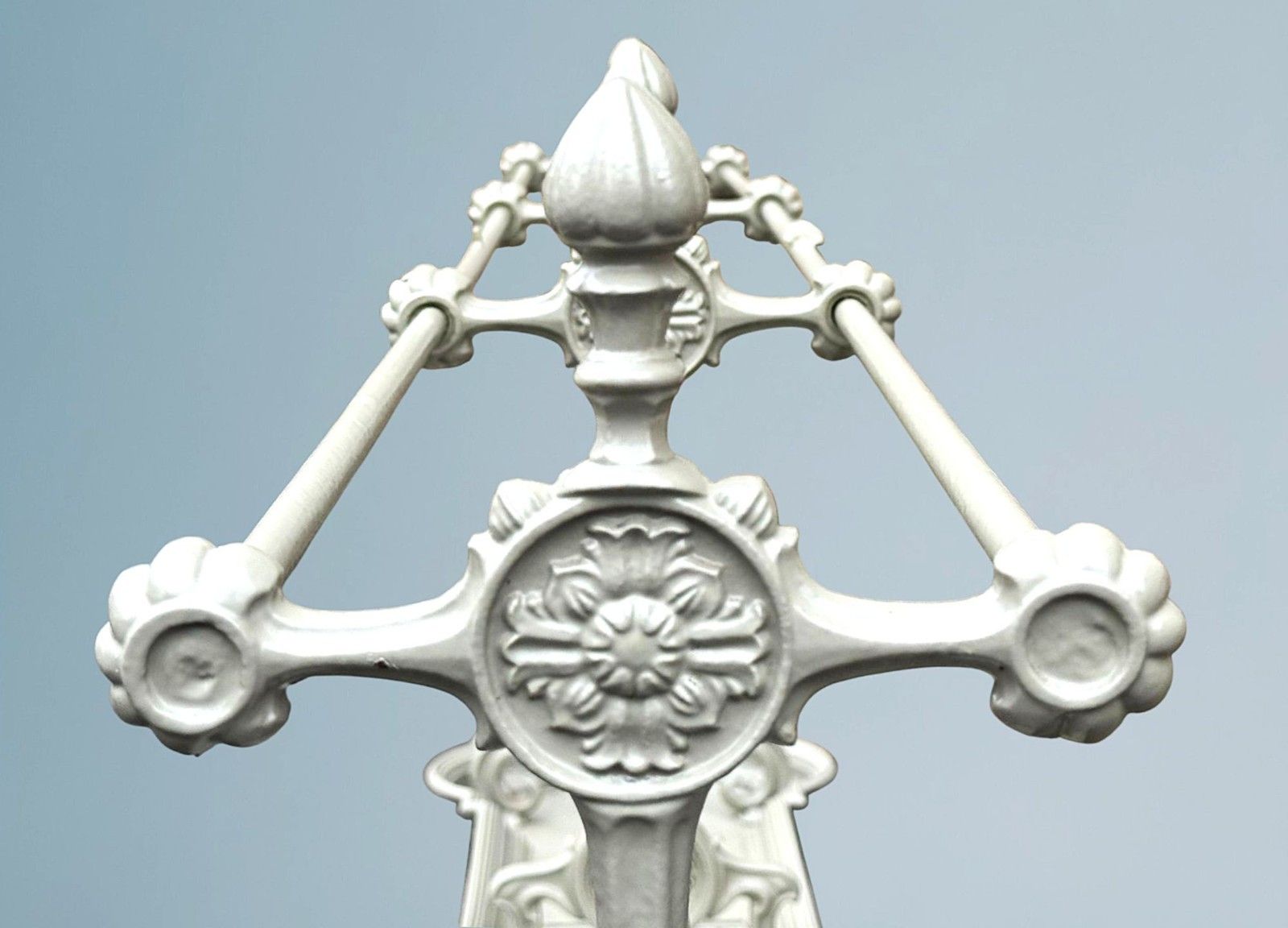 photo for sale A Large Antique French Cast Iron Umbrella / Stick Stand