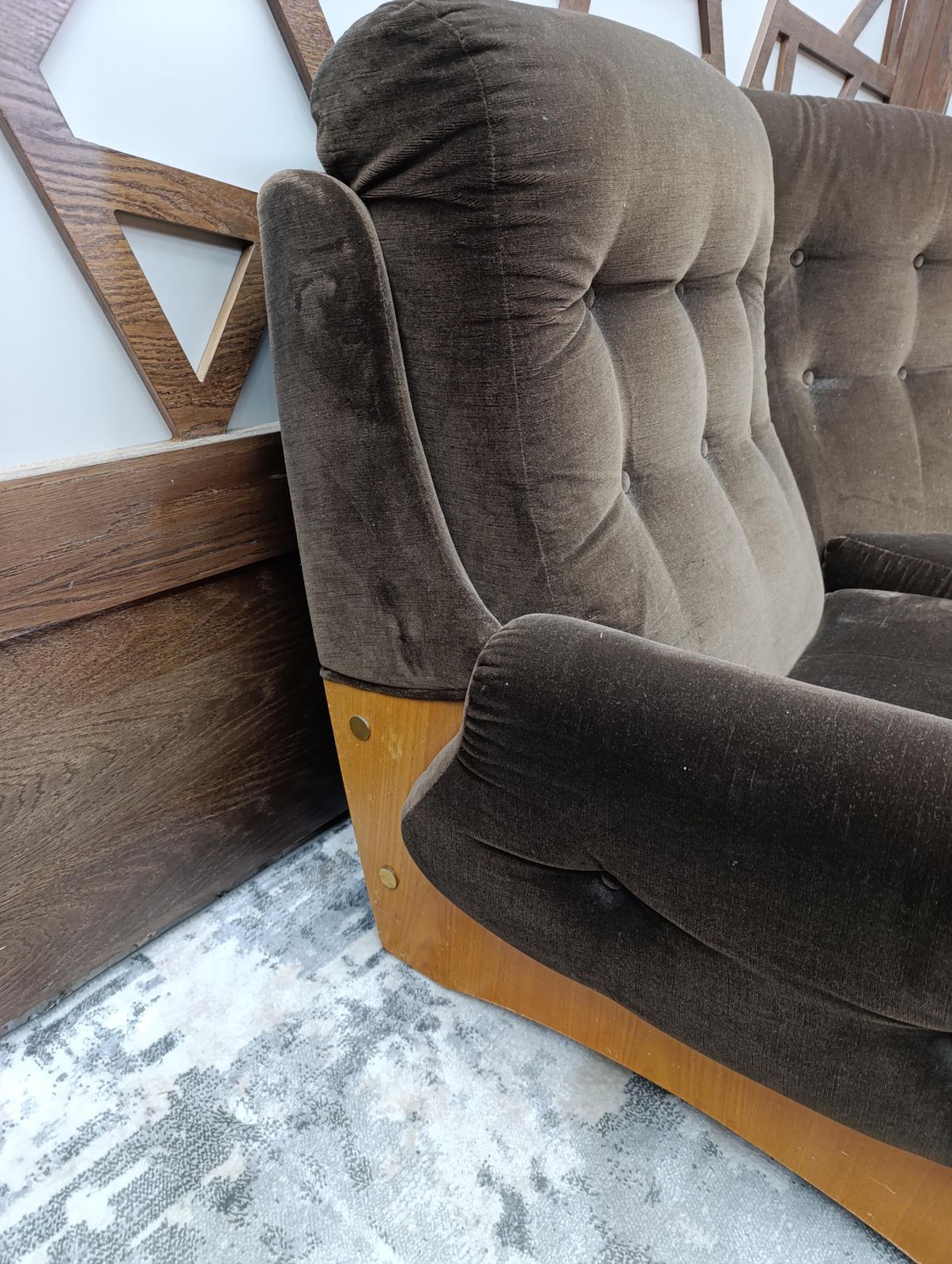 Rare G Plan Saddleback Teak Corner Lounge Suite, 1960s photo 1995.0