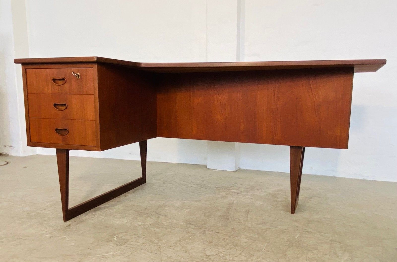 Vintage Retro Danish Mid Century Boomerang Desk  1960s photo buy