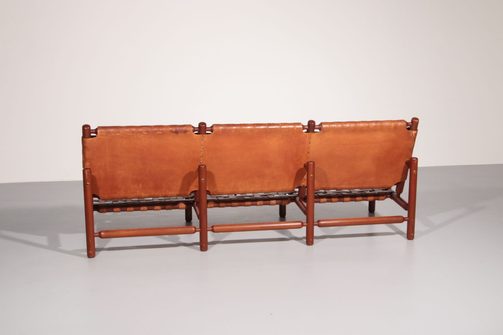 photo for sale Three Seater Sofa By Ilmari Tapiovaara For Paolo Arnaboldi, Italy 1957
