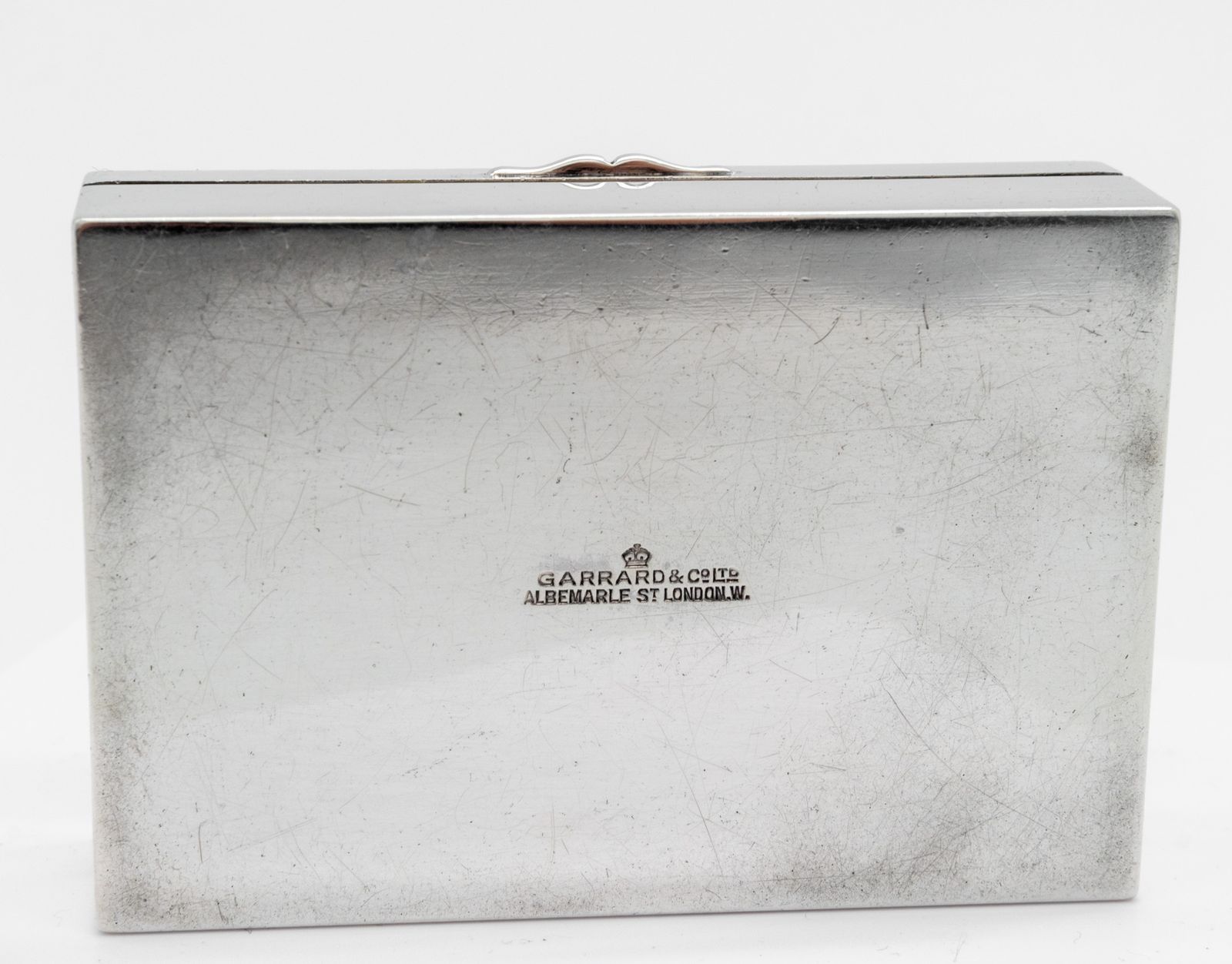 Sebastian Garrard Sterling Silver Knight Trinket Box London 1931 Garrard & Co photo buy