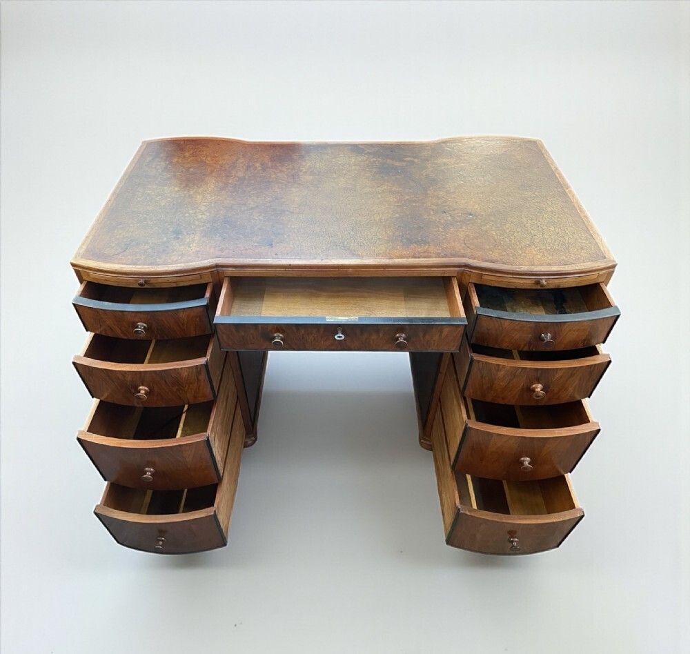 Fine Art Deco Desk By Maurice Adams. photo Furniture