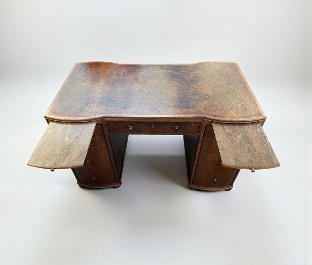 Fine Art Deco Desk By Maurice Adams. photo vintage
