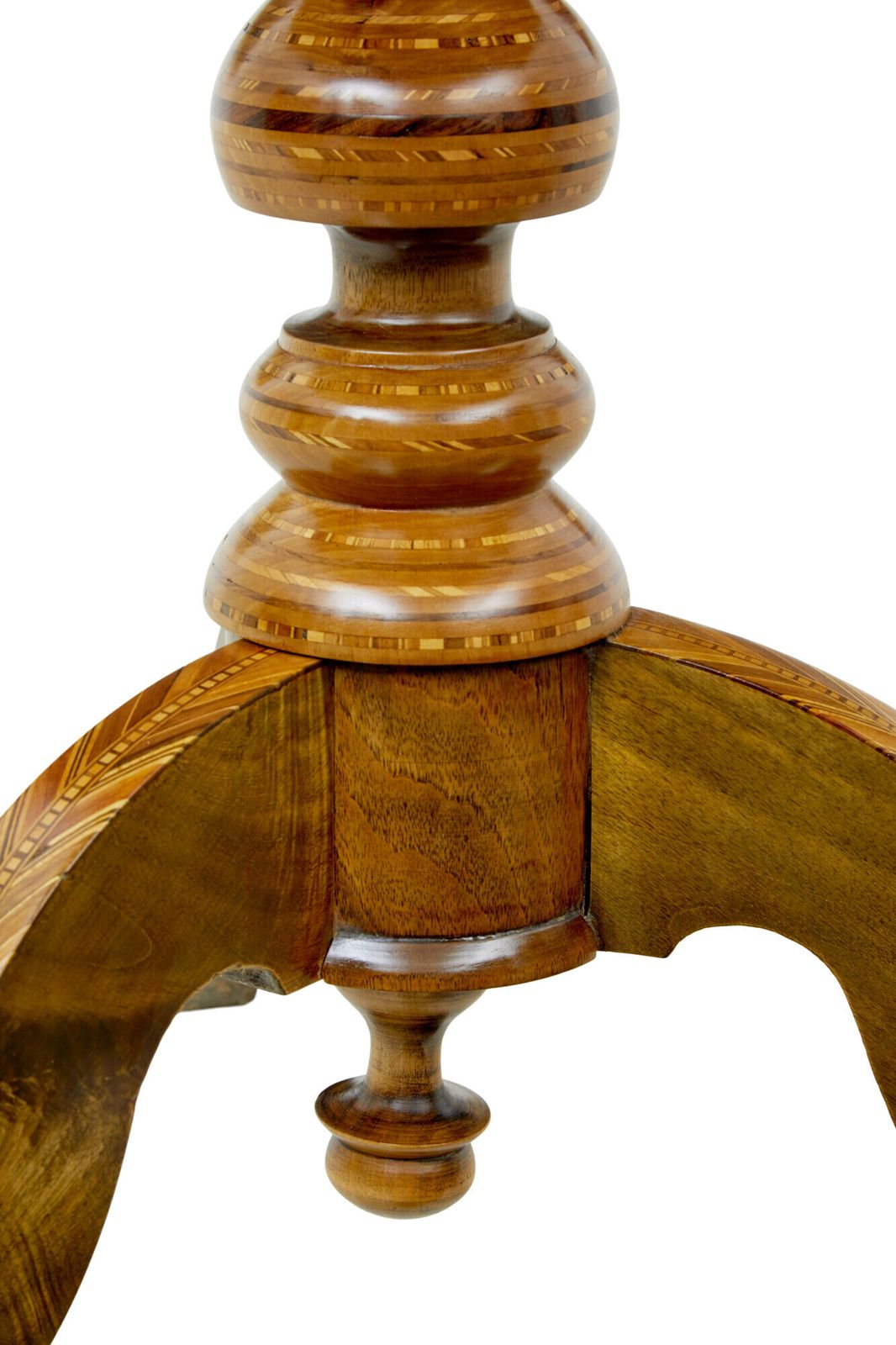 Italian 19th Century Inlaid Walnut Sorrento Table photo furniture