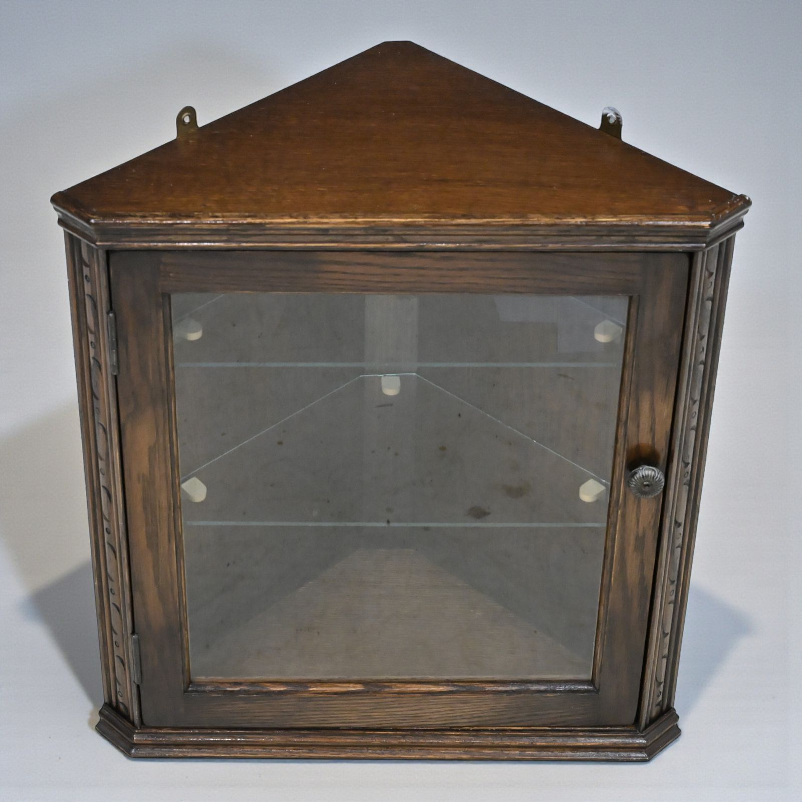 Old Charm Hanging Corner Display Cabinet One Of Prototype Free Uk Delivery