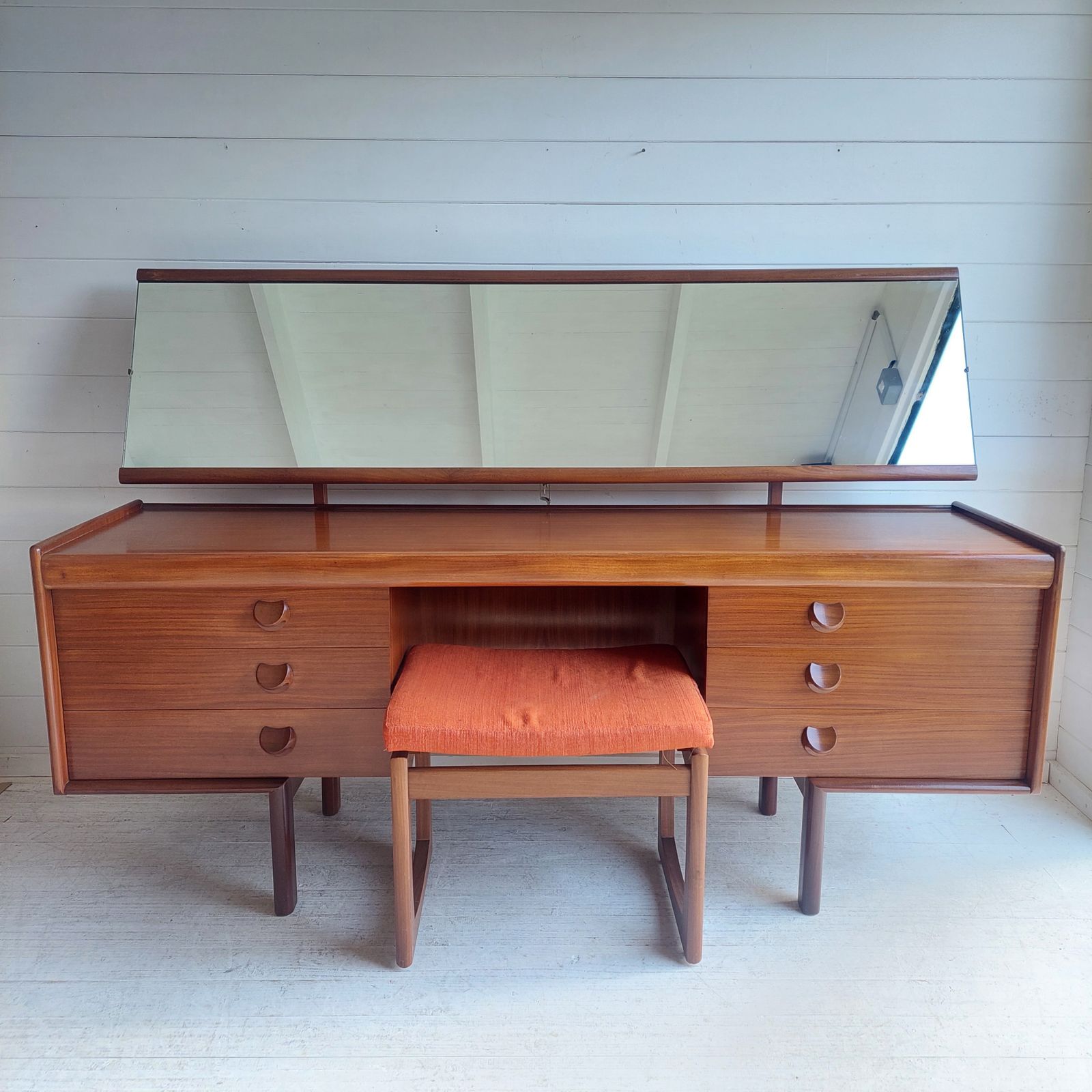 Mid Century Teak Dressing Table  Desk By White And Newton, 1960s England photo Furniture