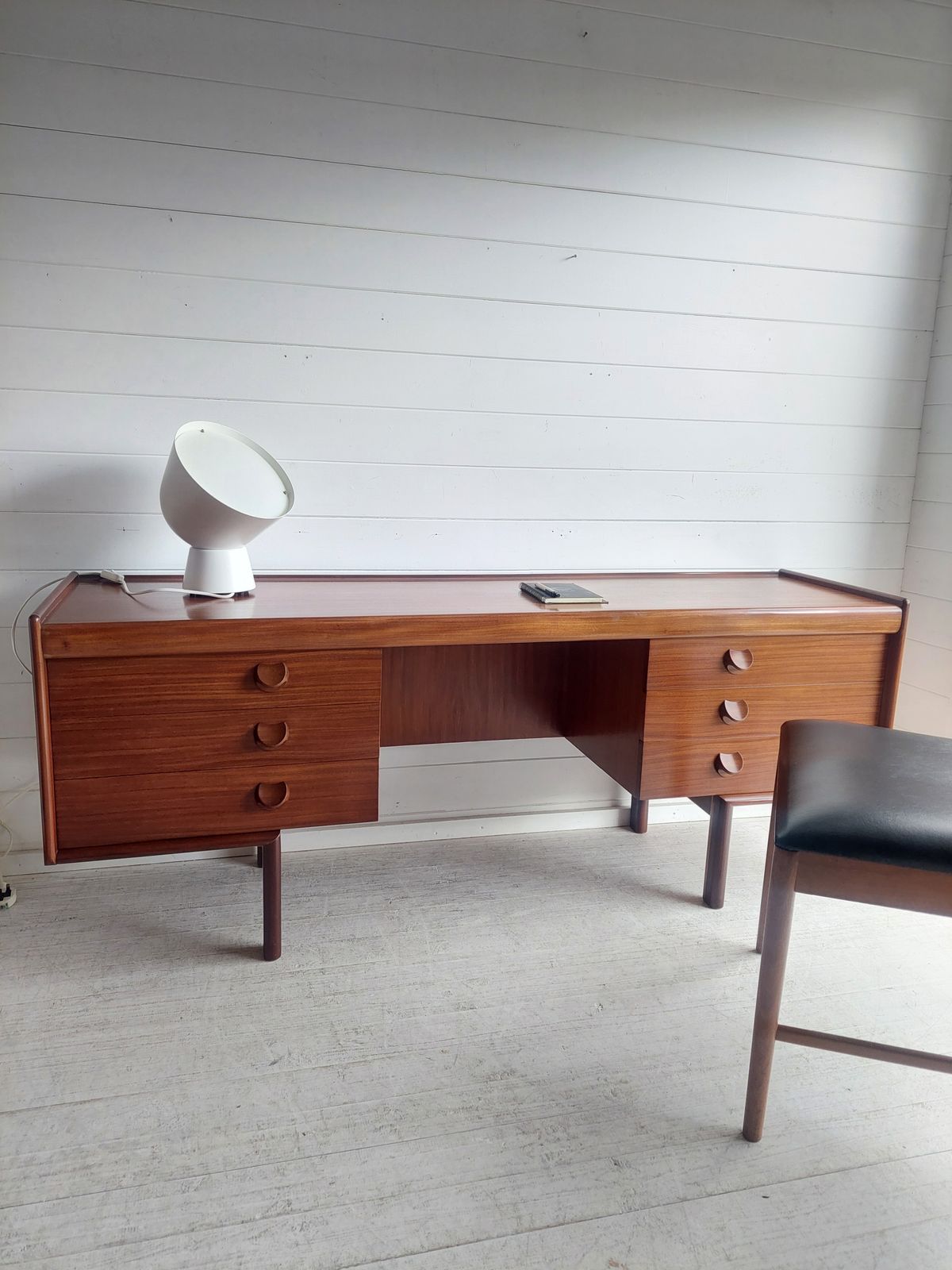 Mid Century Teak Dressing Table  Desk By White And Newton, 1960s England photo vinterior