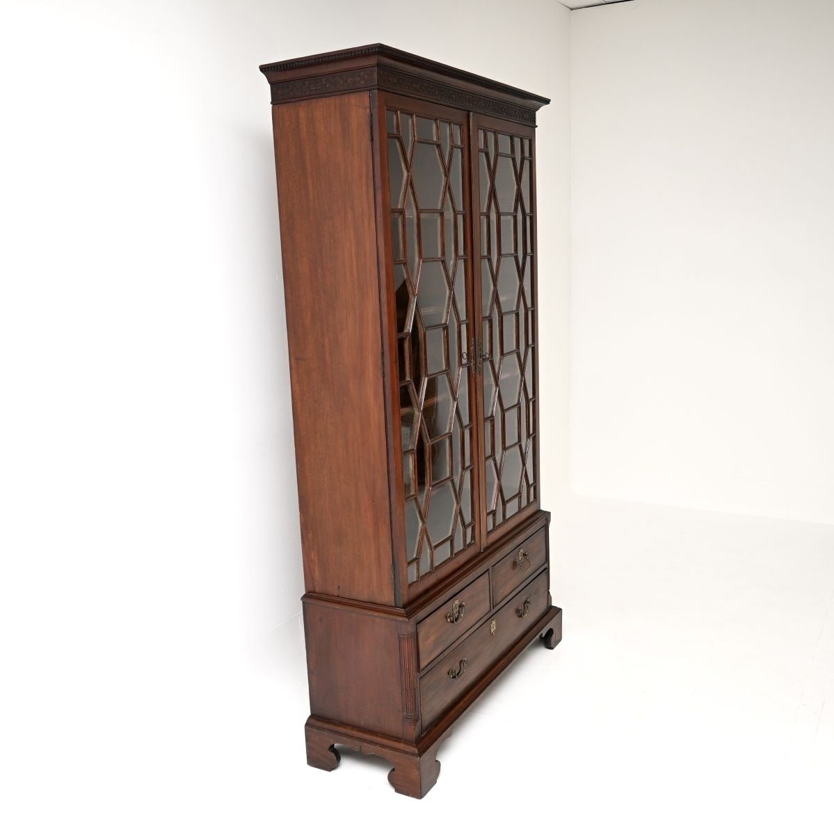 Antique Georgian Period Mahogany Bookcase photo buy