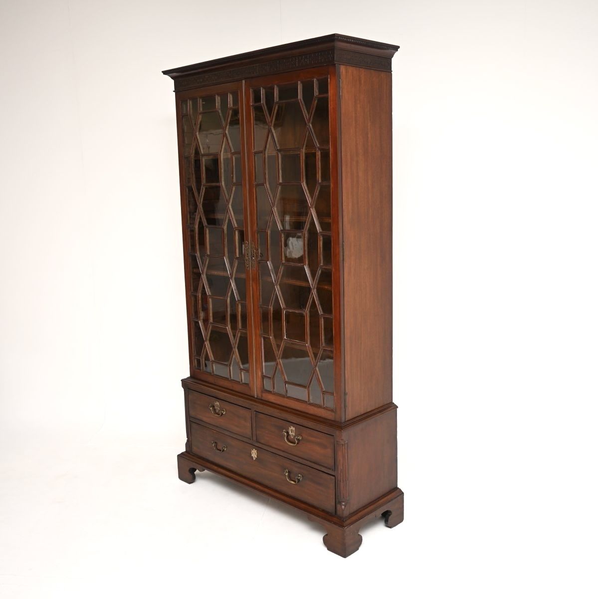 photo for sale Antique Georgian Period Mahogany Bookcase