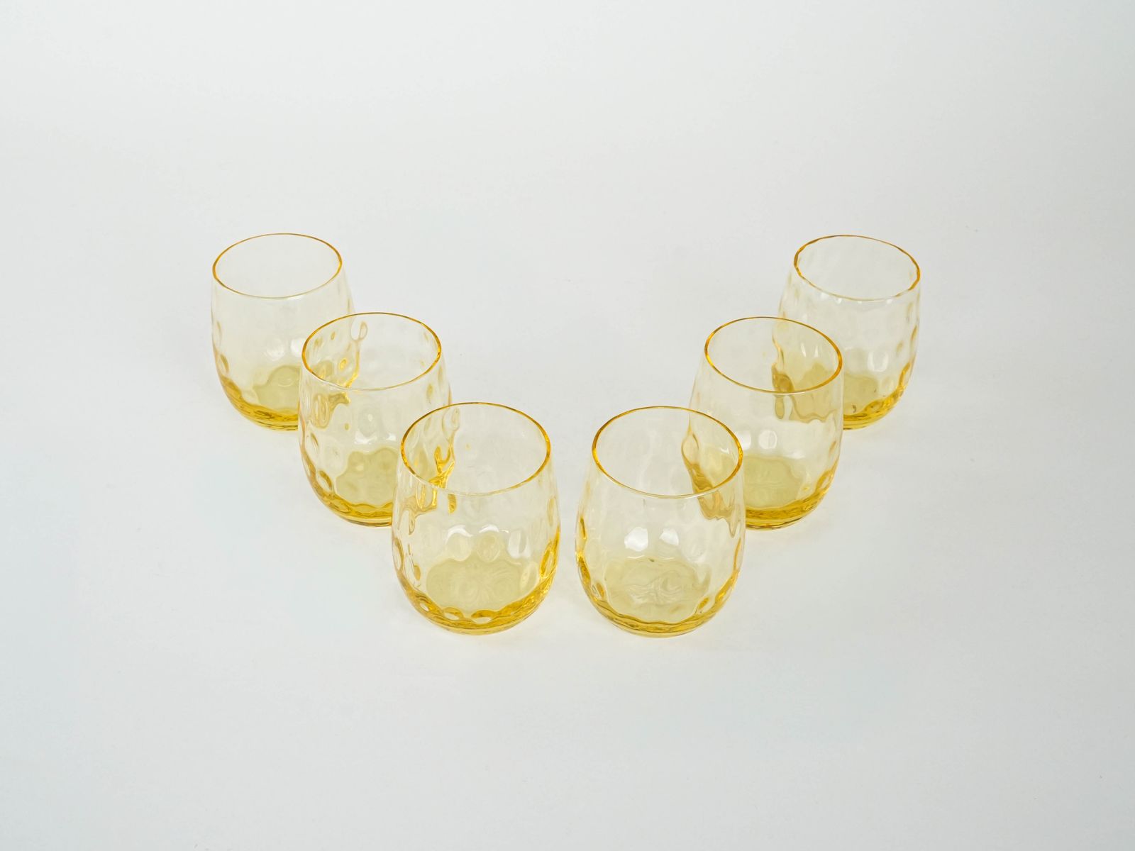 Set Of Six Glasses, Italian Design, 1970s, Made In Italy photo 269.0