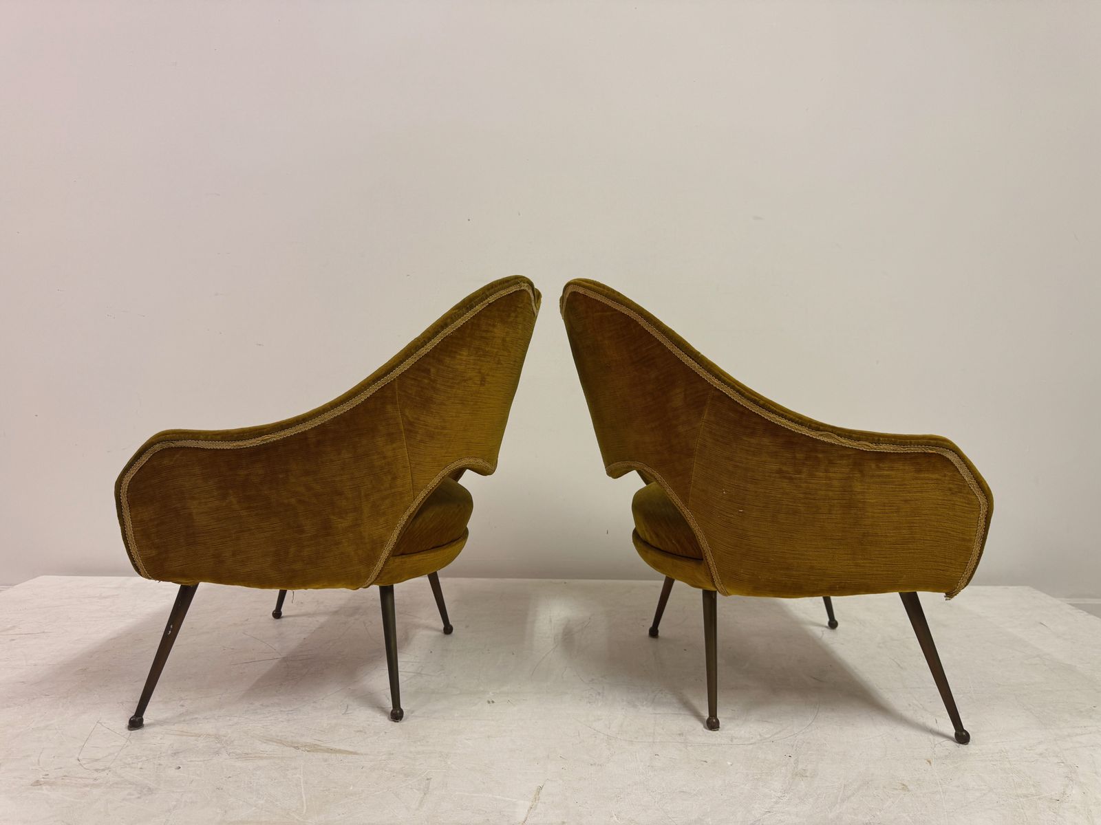 photo furniture Pair Of Small 1950s Italian Armchairs