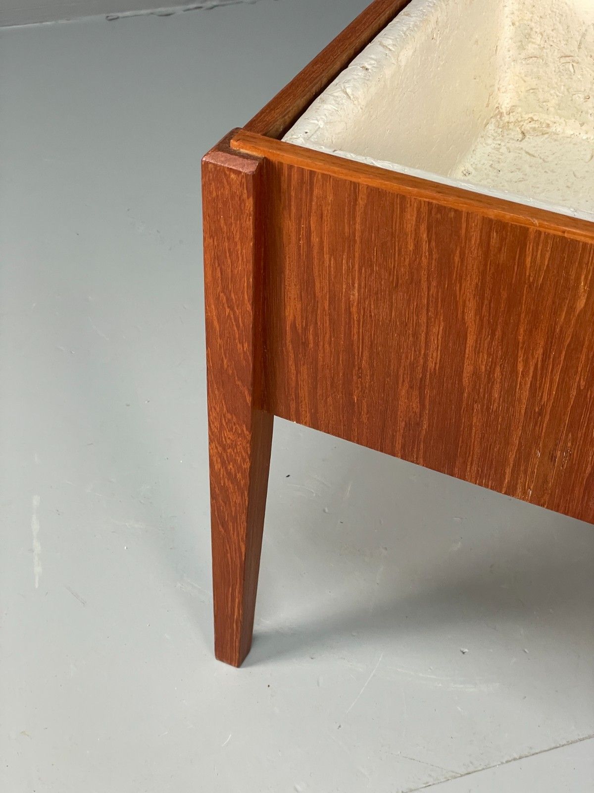 Vintage Teak Flower Planter Drinks Cooler Danish 1960s Mid Century Eb11494 Mwoo photo Home Decor